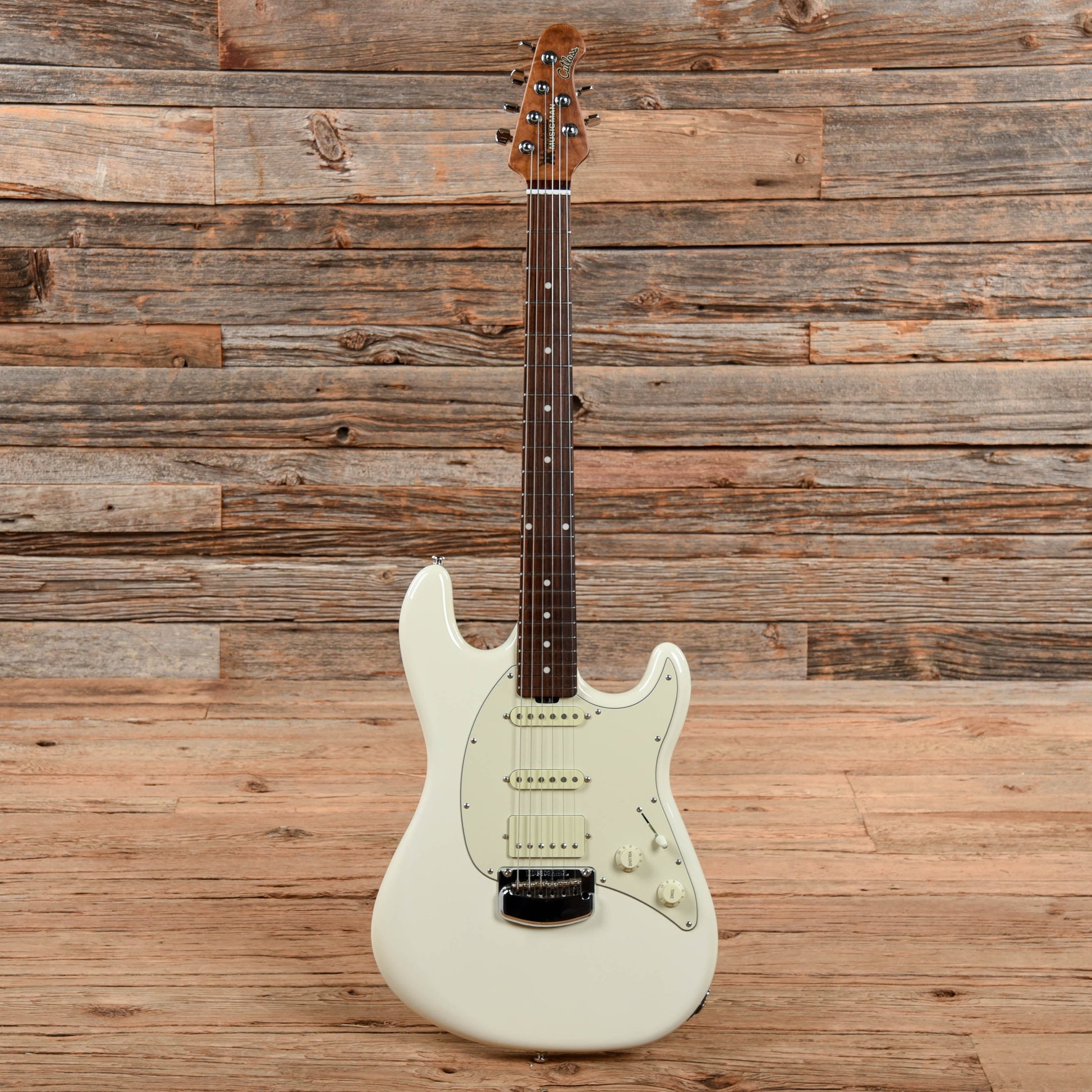 Music Man Cutlass RS HSS Ivory White 2018 Electric Guitars / Solid Body