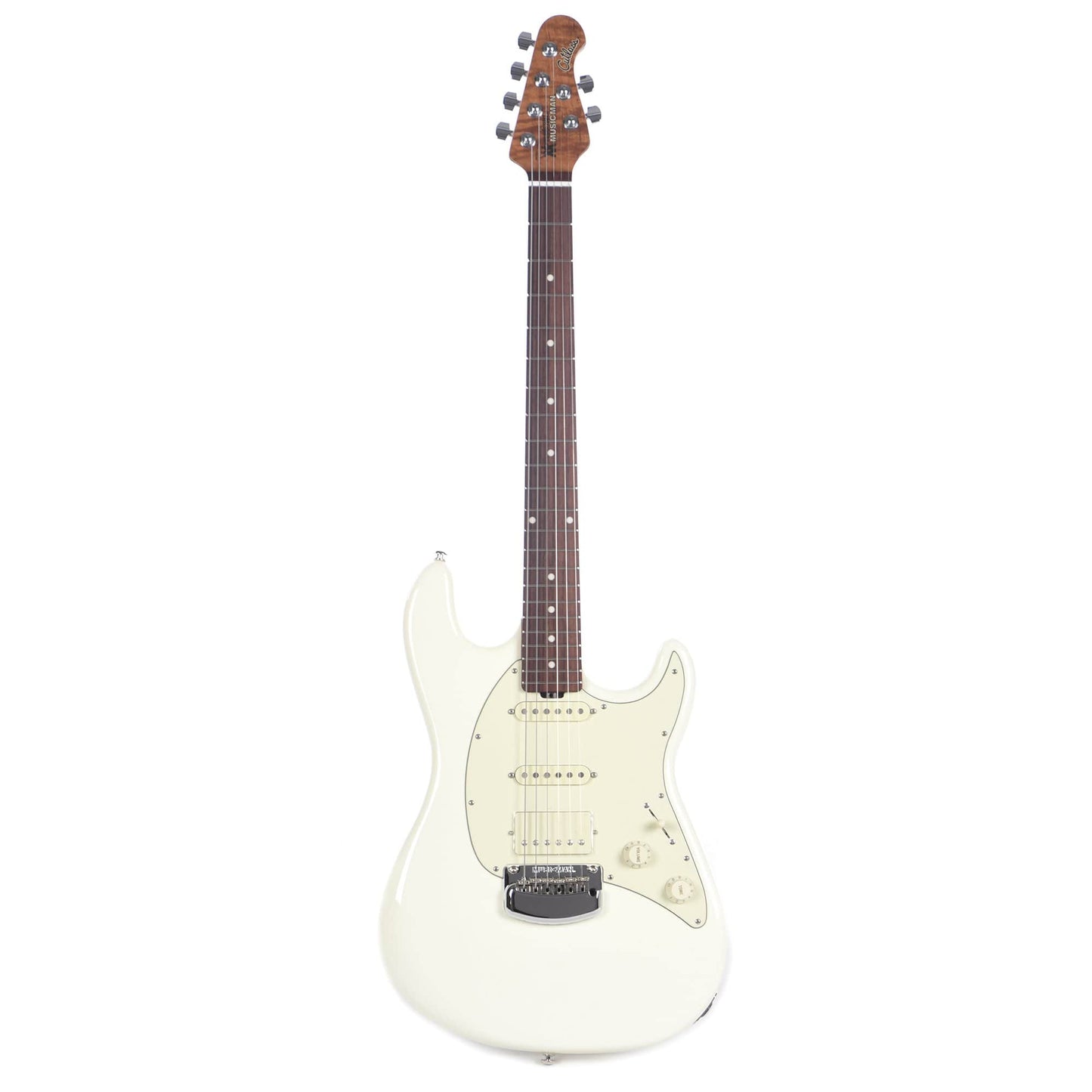 Music Man Cutlass RS HSS Trem Ivory White Electric Guitars / Solid Body