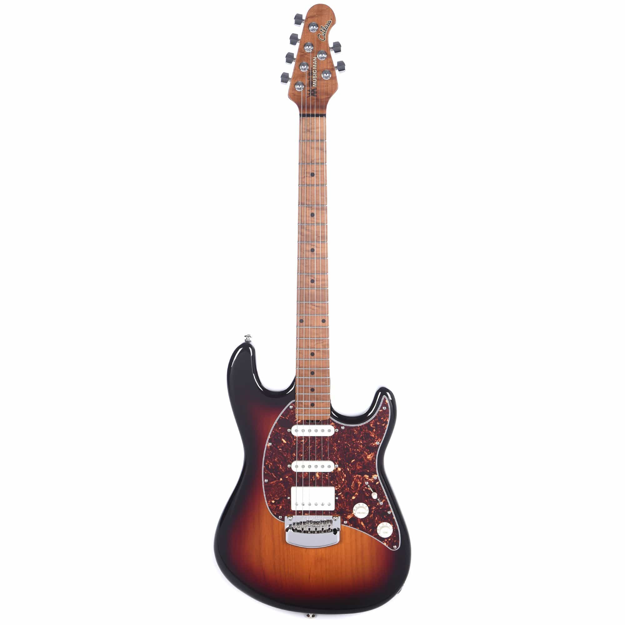 Music Man Cutlass RS HSS Trem Vintage Sunburst Electric Guitars / Solid Body