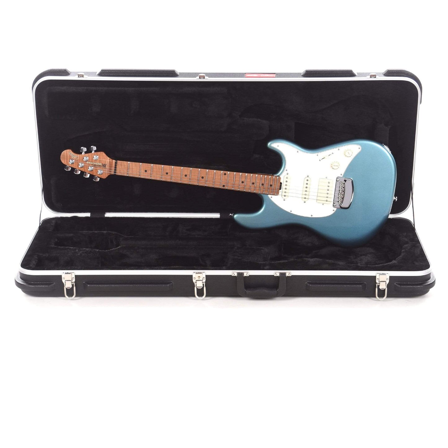 Music Man Cutlass RS HSS Trem Vintage Turquoise Electric Guitars / Solid Body