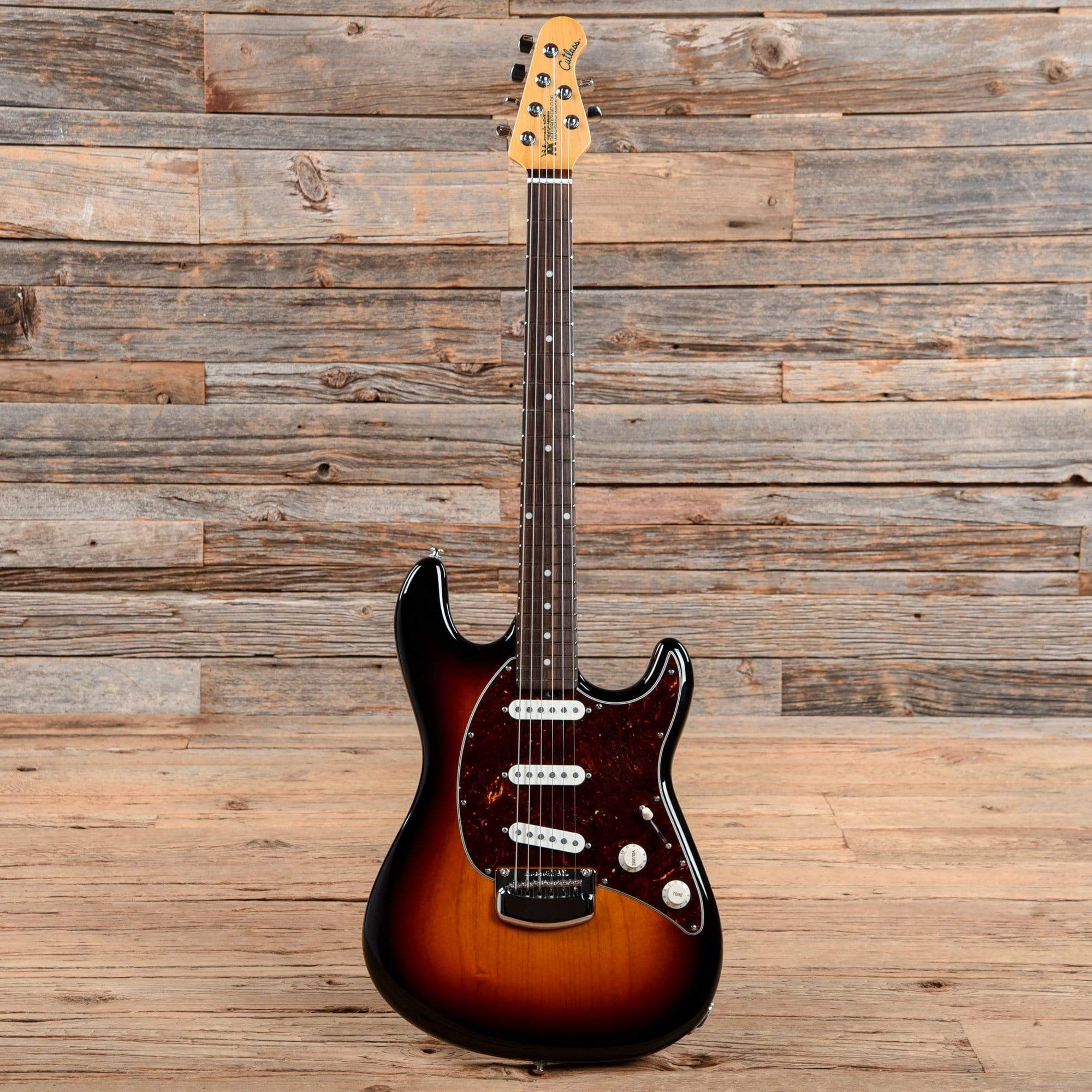 Music Man Cutlass SSS Vintage Sunburst 2016 Electric Guitars / Solid Body