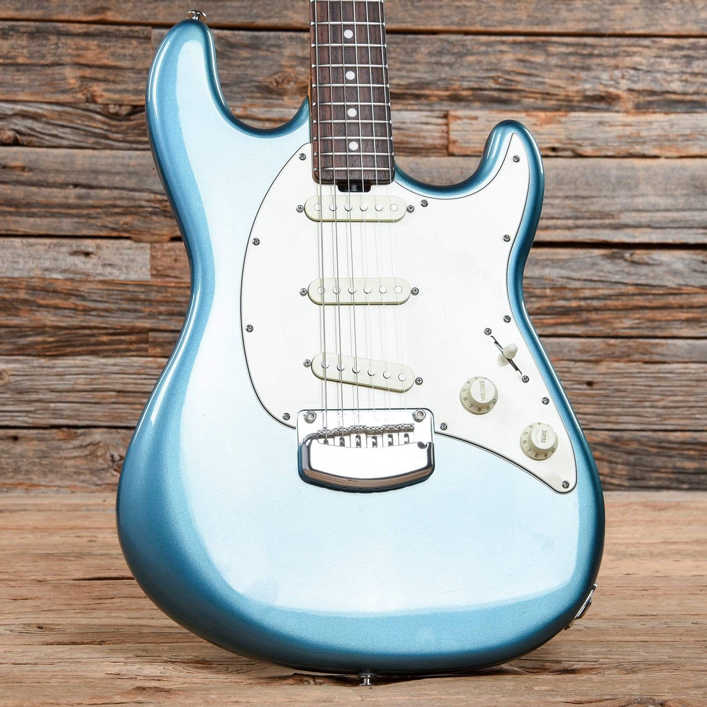 Music Man Cutlass SSS Vintage Turquoise 2016 Electric Guitars / Solid Body