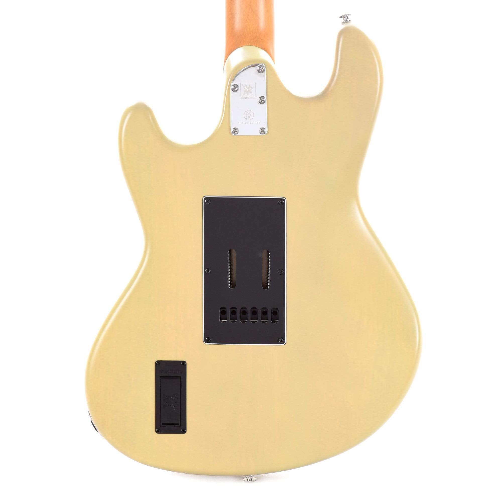 Music Man Dustin Kensrue StingRay Guitar HS Trem TV Blonde Electric Guitars / Solid Body