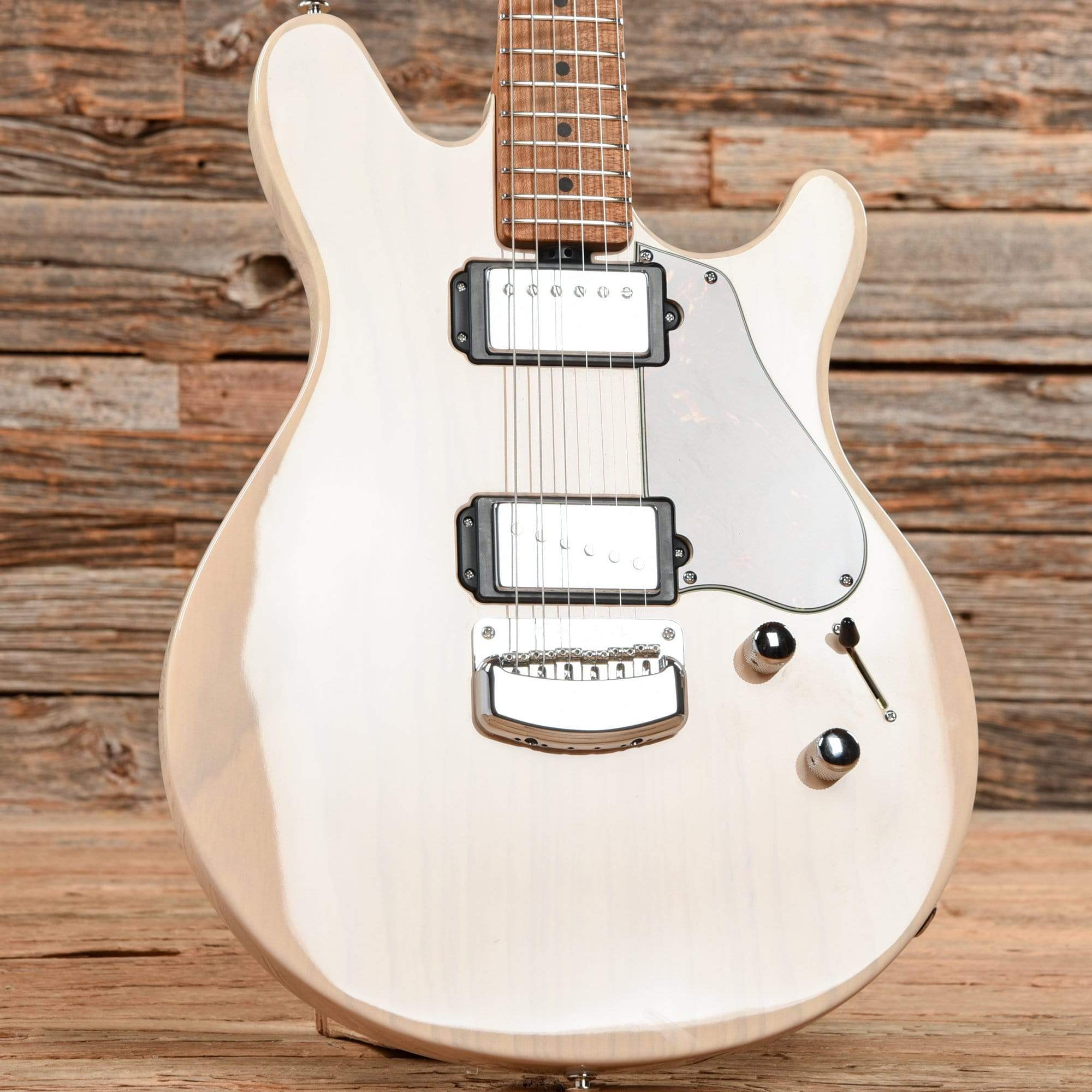 Music Man James Valentine Signature Trans Buttermilk Electric Guitars / Solid Body