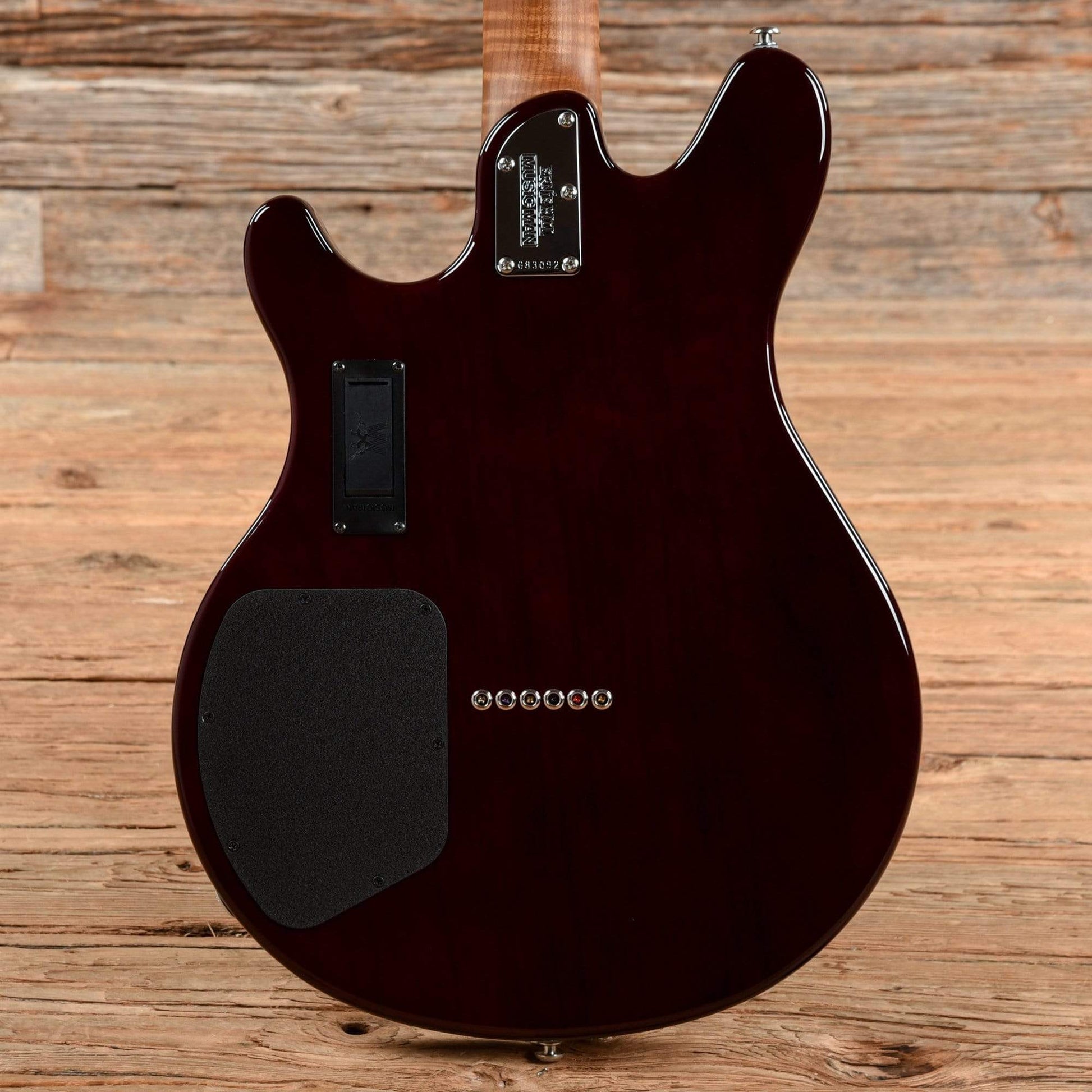 Music Man James Valentine Signature Trans Maroon 2017 Electric Guitars / Solid Body