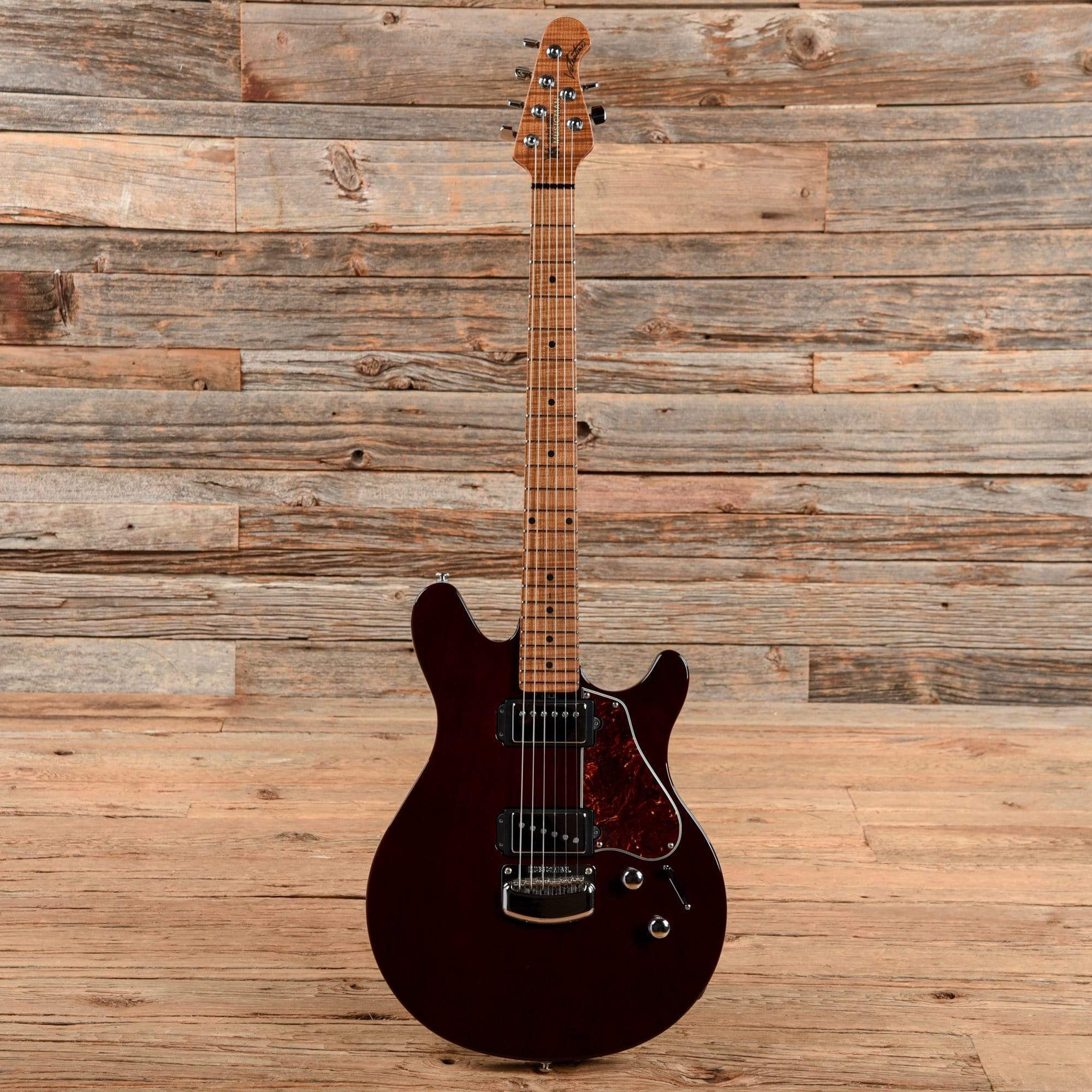 Music Man James Valentine Signature Trans Maroon 2017 Electric Guitars / Solid Body