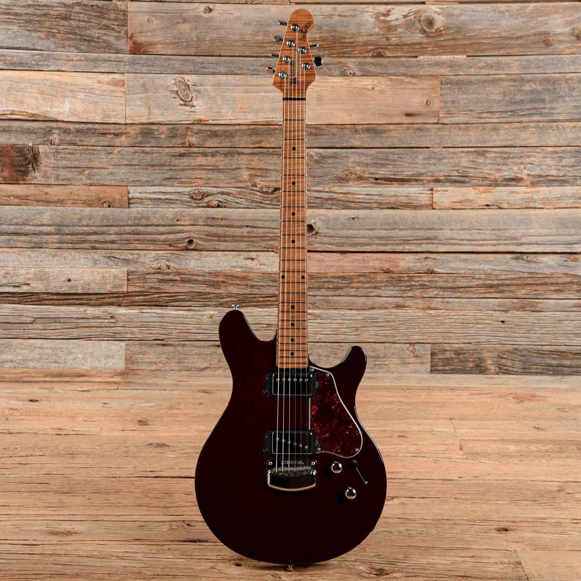 Music Man James Valentine Signature Trans Maroon 2017 Electric Guitars / Solid Body