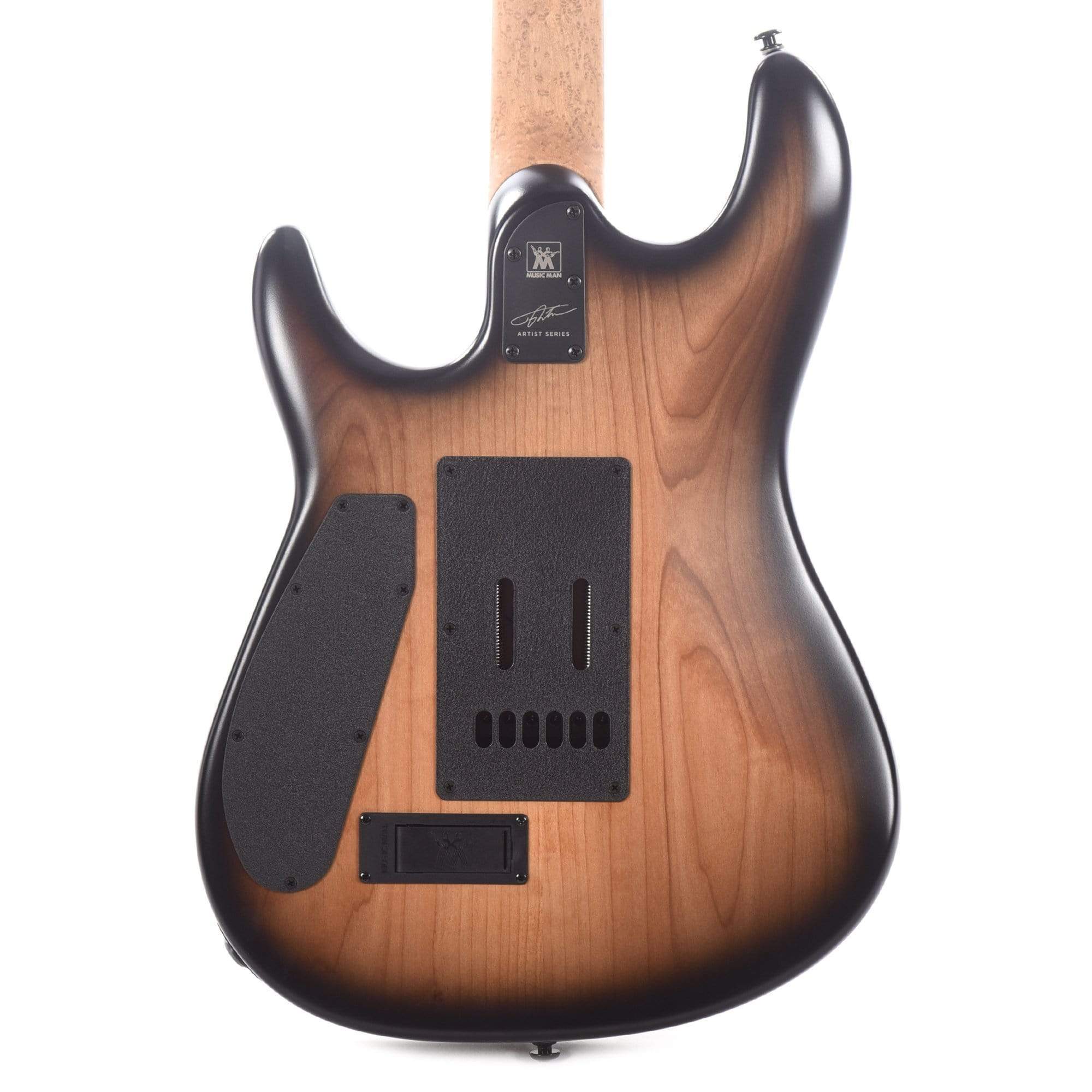 Music Man Jason Richardson Cutlass HH Trem Buckeye Burl Top w/Roasted Maple Neck & Black Hardware Electric Guitars / Solid Body