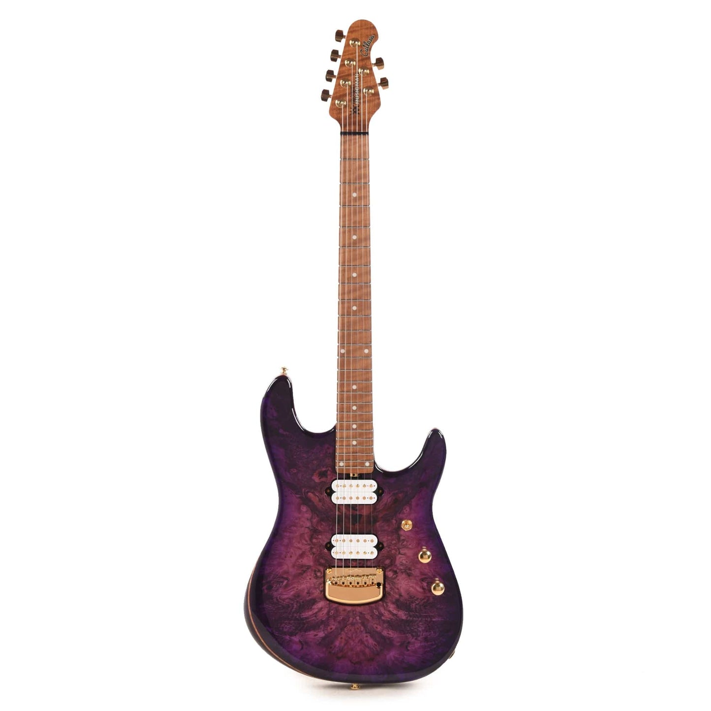 Music Man Jason Richardson Cutlass Majora Purple Electric Guitars / Solid Body