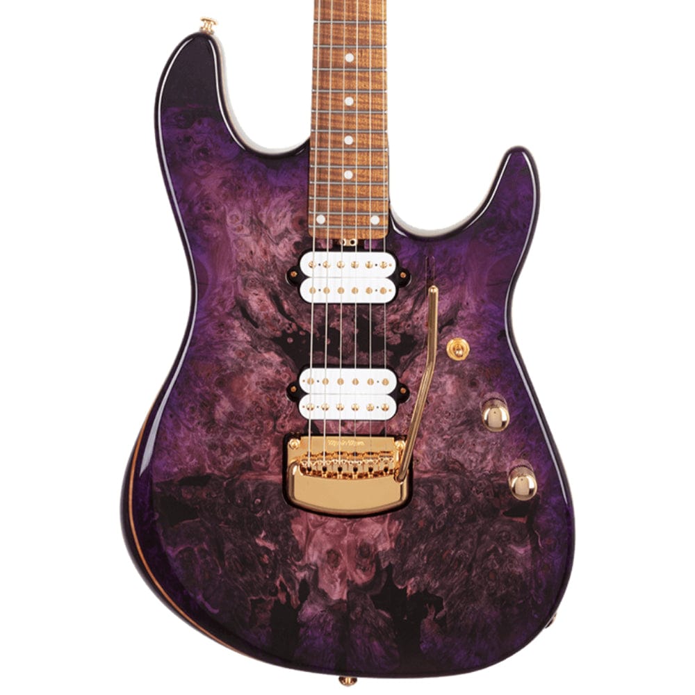 Music Man Jason Richardson Cutlass Majora Purple Electric Guitars / Solid Body