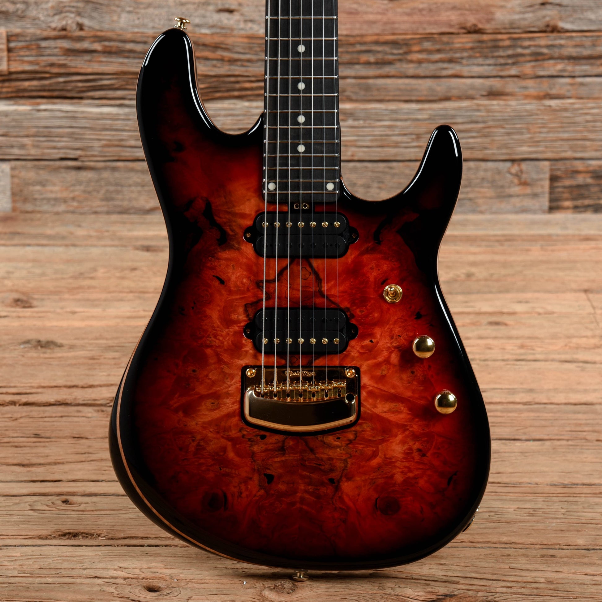 Music Man Jason Richardson Signature 7-String Cutlass Rorschach Red 2020 Electric Guitars / Solid Body