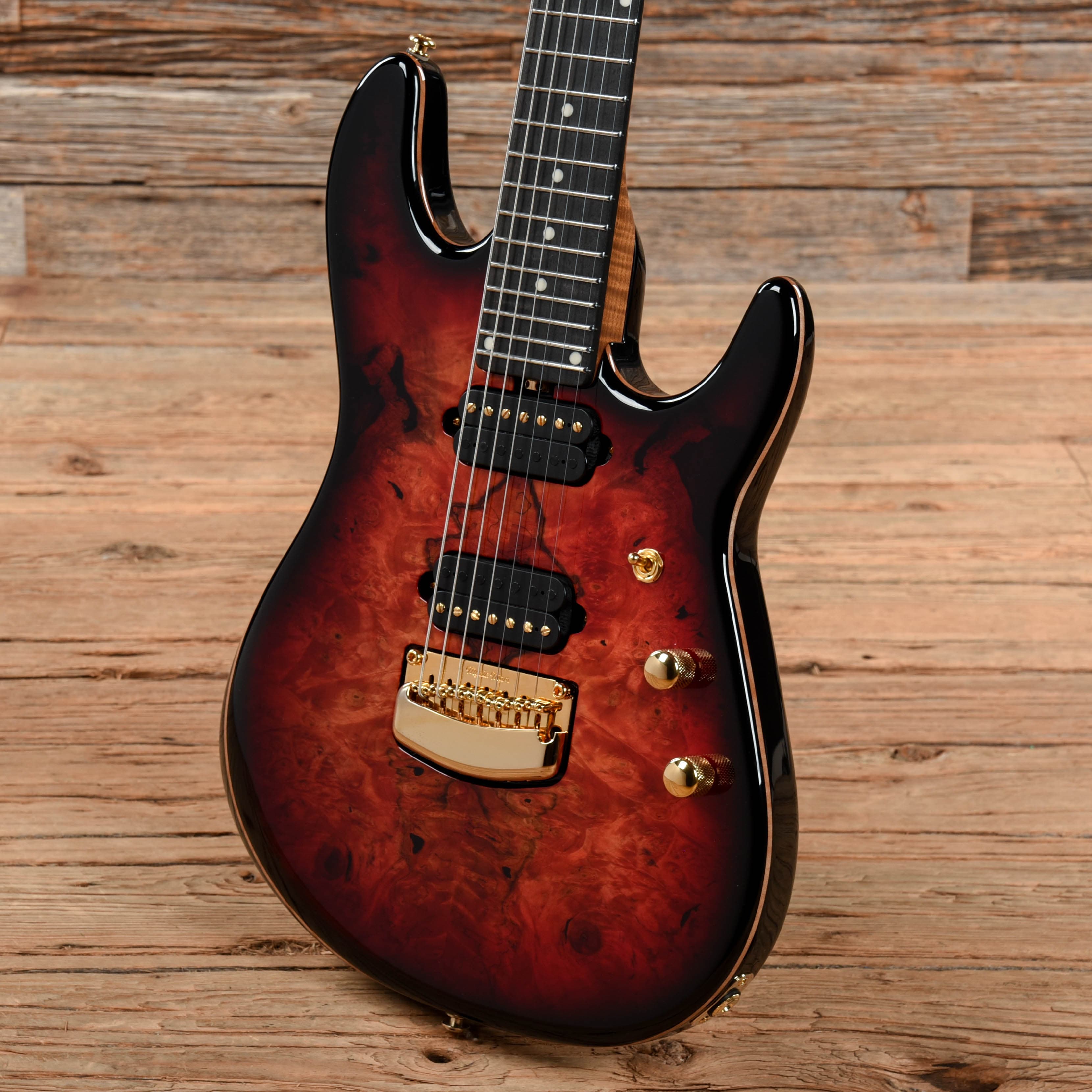 Music Man Jason Richardson Signature 7-String Cutlass Rorschach Red 2020 Electric Guitars / Solid Body