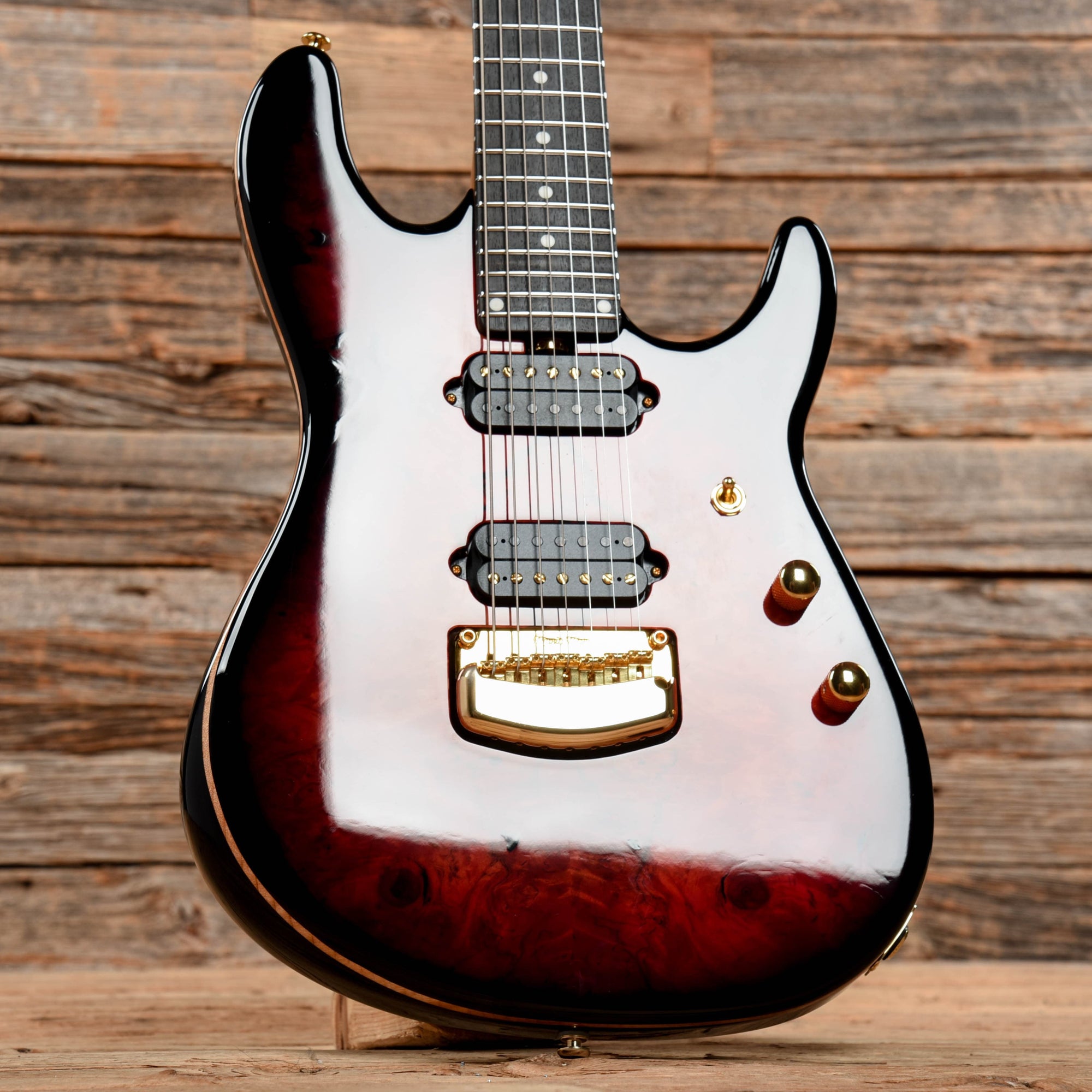 Music Man Jason Richardson Signature 7-String Cutlass Rorschach Red 20 ...