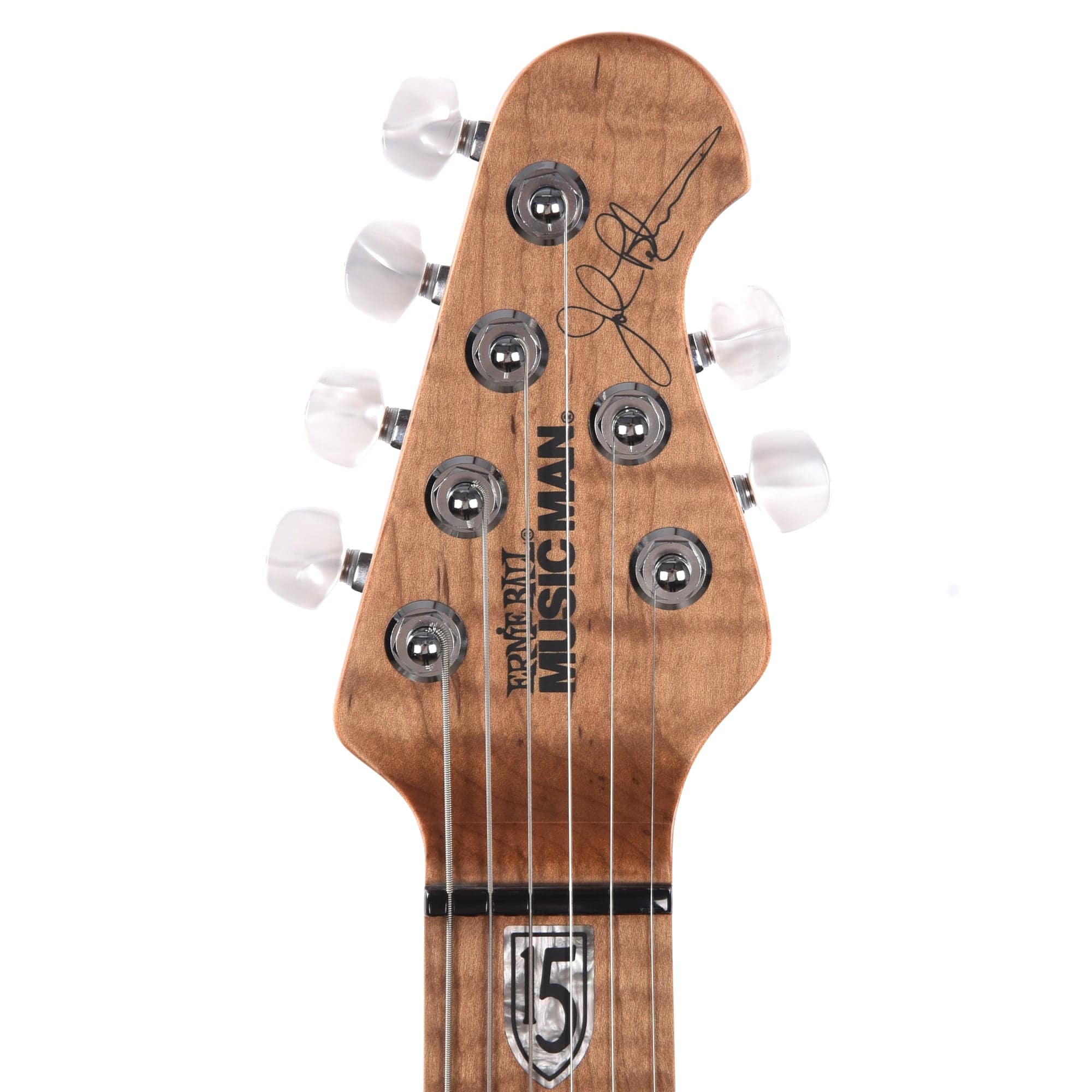 Music Man JP15 Cerulean Paradise Flame w/Figured Roasted Maple Neck Electric Guitars / Solid Body