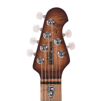 Music Man JP15 Sahara Burst Flame w/Figured Roasted Maple Neck Electric Guitars / Solid Body