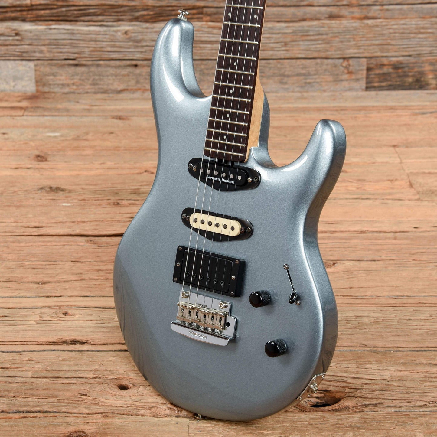 Music Man Luke II Luke Blue 2012 Electric Guitars / Solid Body