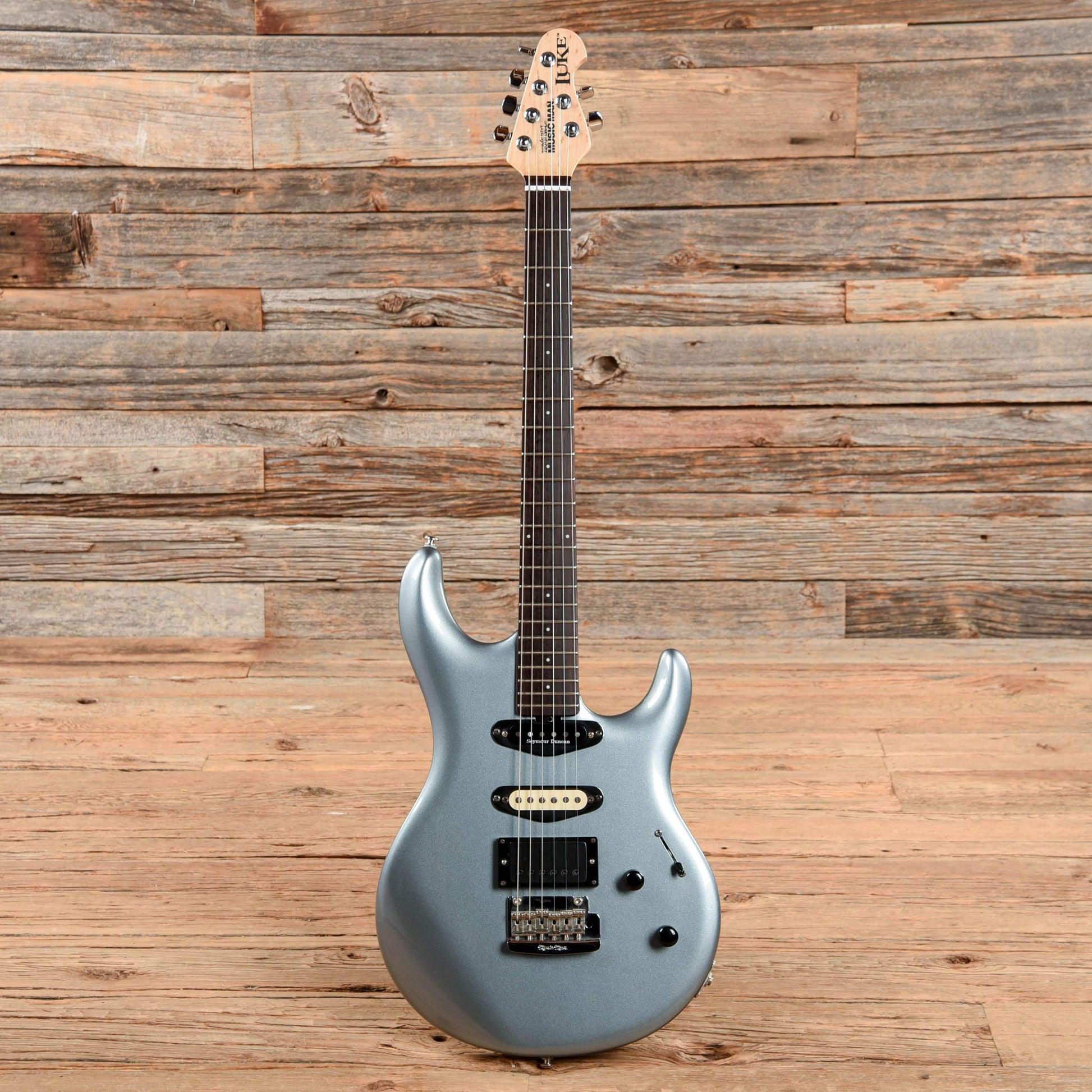 Music Man Luke II Luke Blue 2012 Electric Guitars / Solid Body