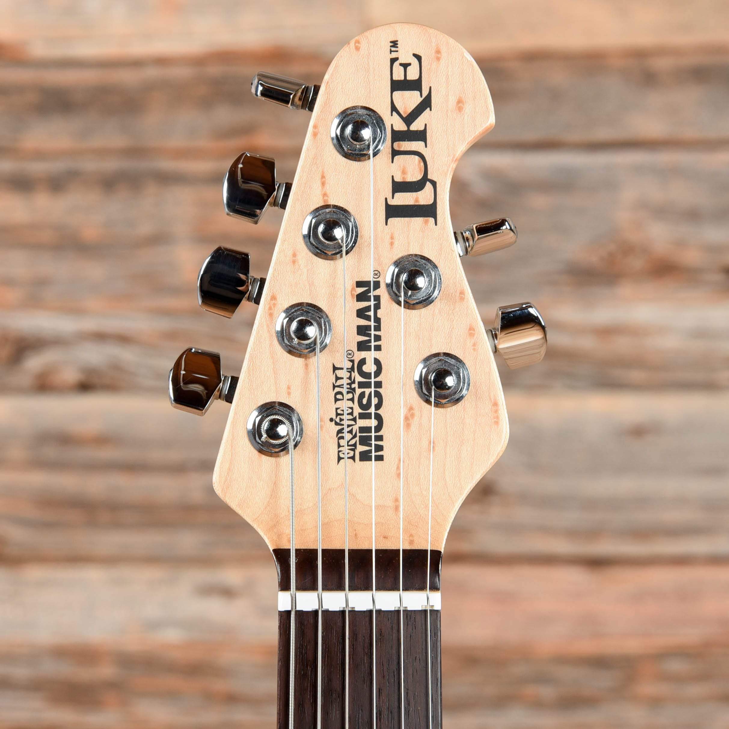 MUSICMAN LUKEII Luke Blue 美品 Music Man Luke II Luke Blue 2012 – Chicago Music Exchange