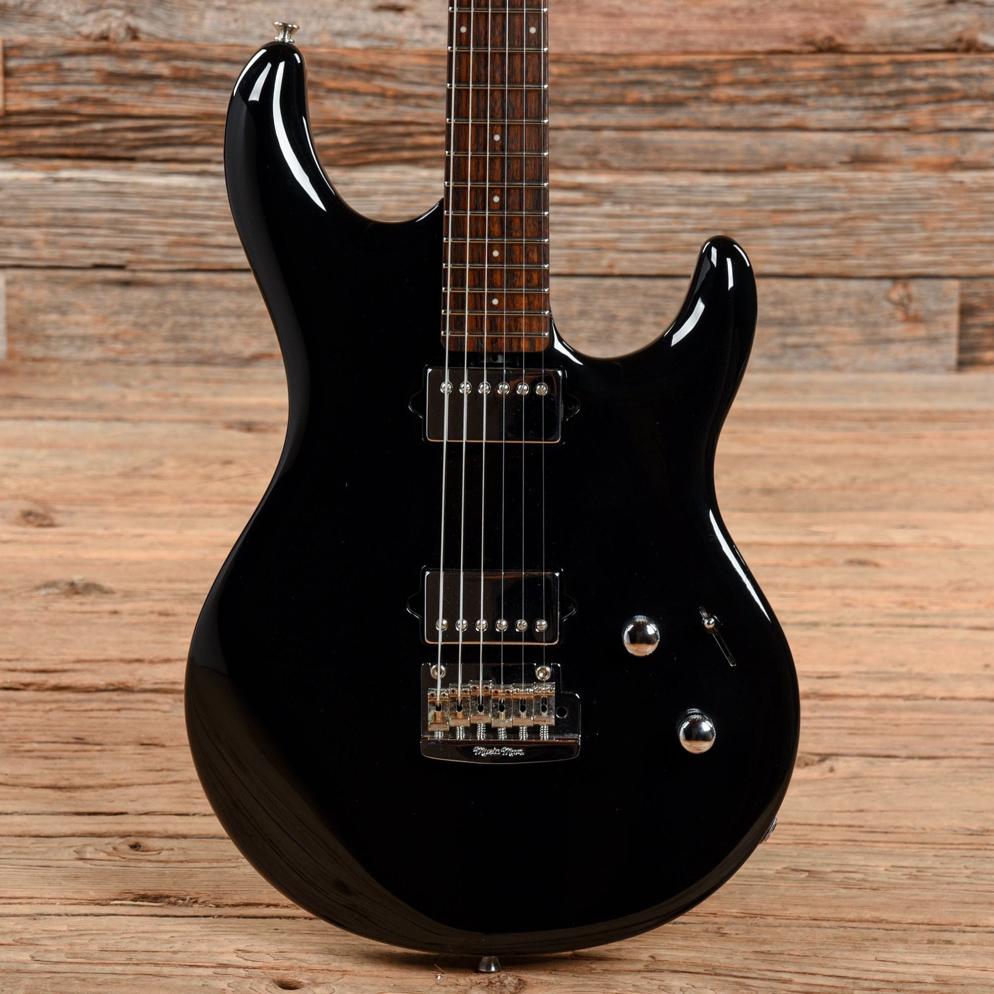 Music Man Luke III HH Black Electric Guitars / Solid Body