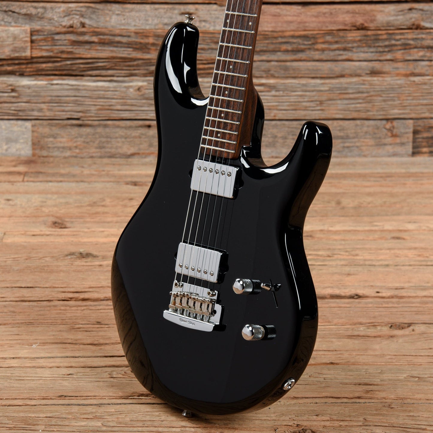 Music Man Luke III HH Black Electric Guitars / Solid Body