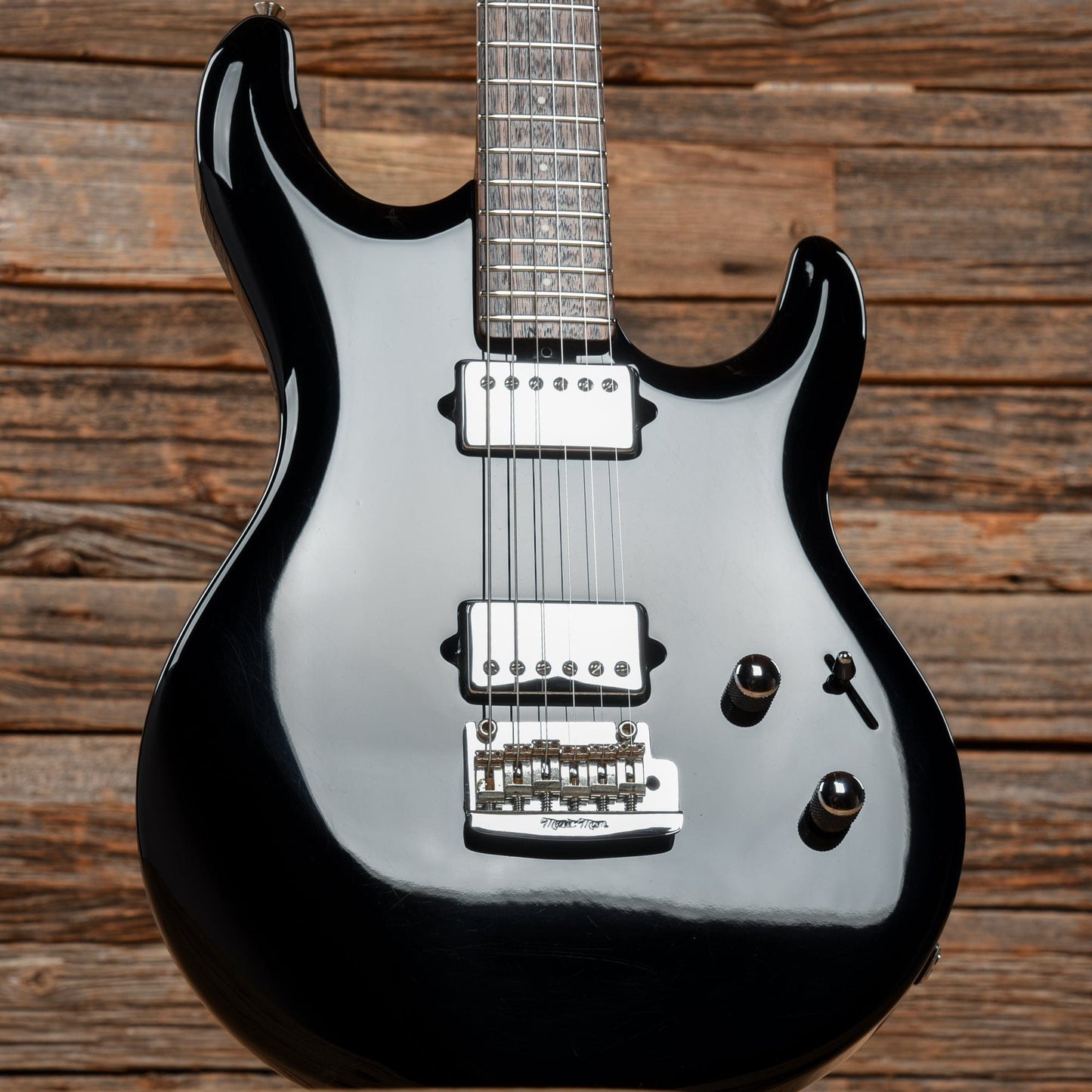 Music Man Luke III HH Black Electric Guitars / Solid Body