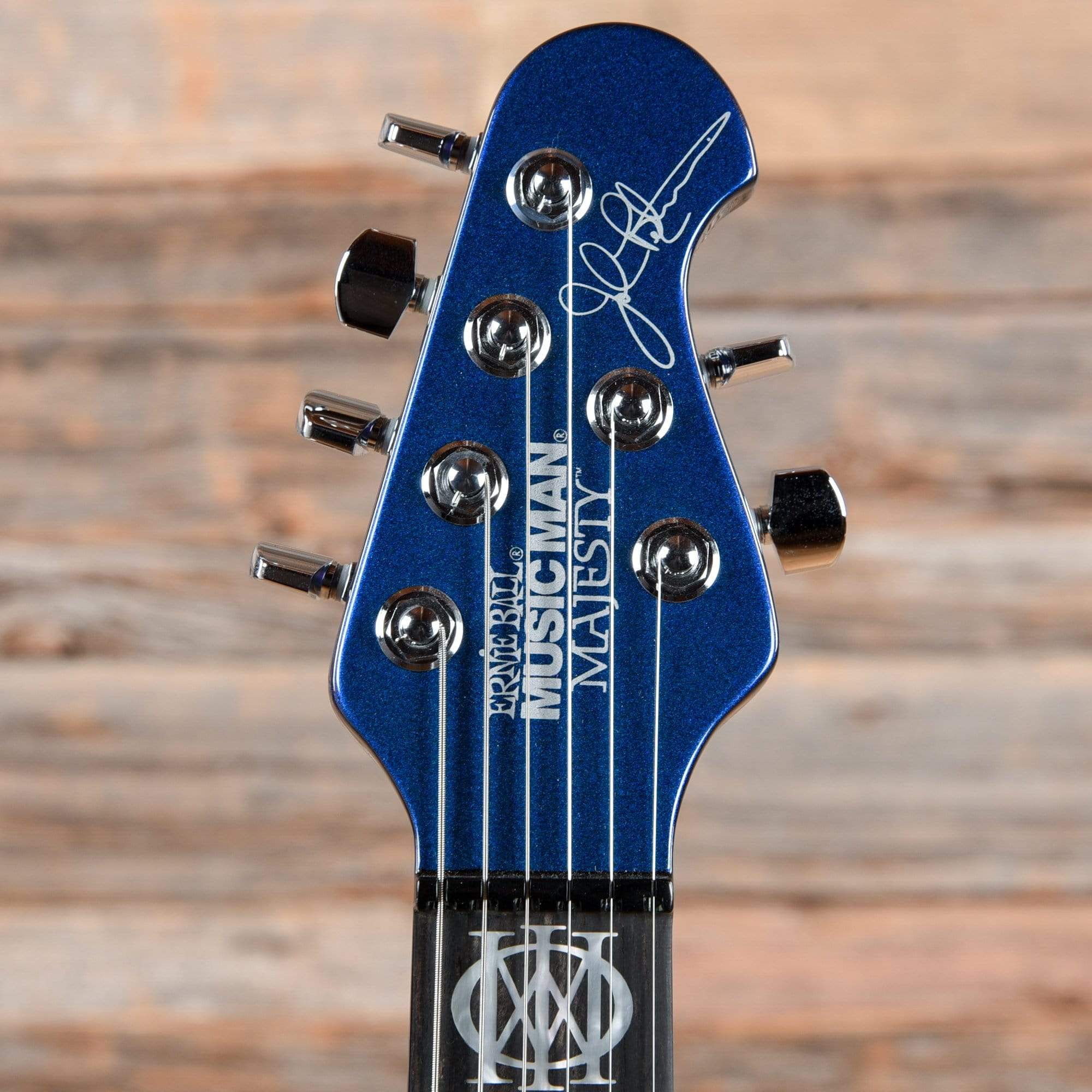 Music Man Majesty 6 Color Shift Opaque Kinetic Blue Electric Guitars / Solid Body