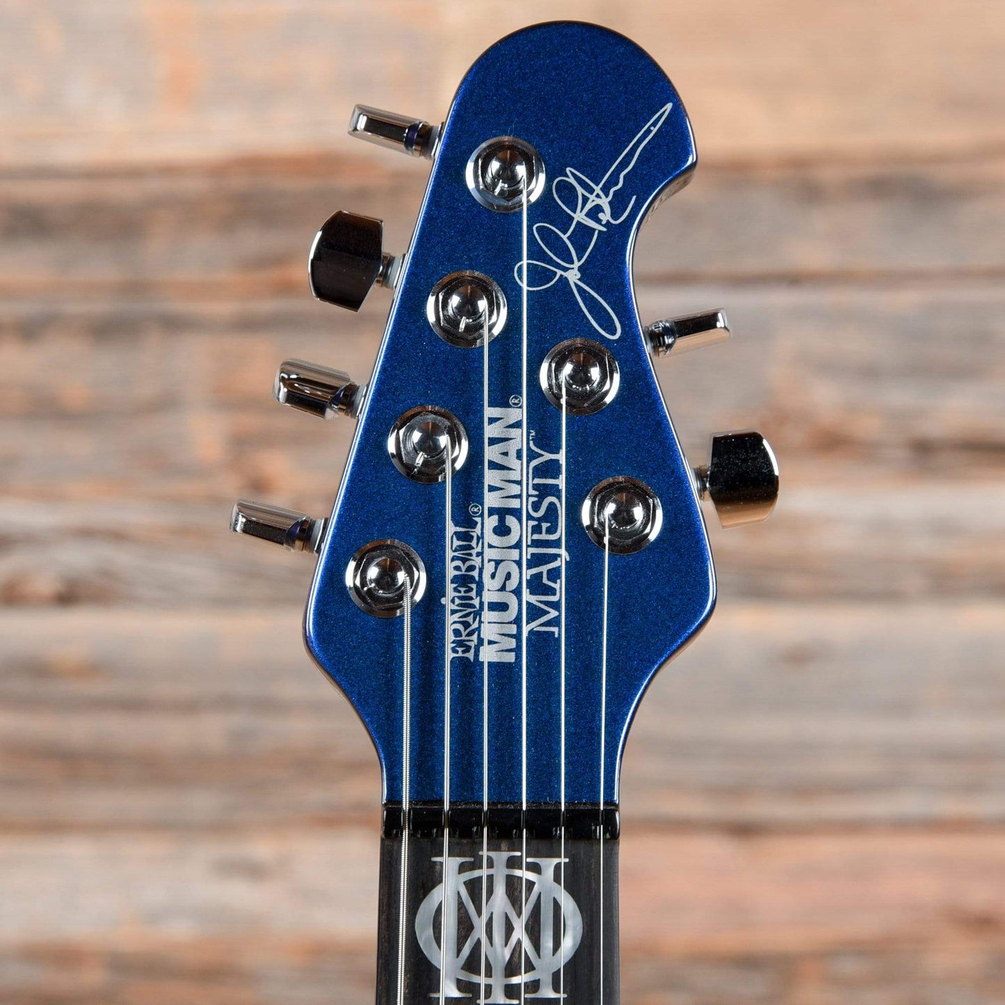 Music Man Majesty 6 Color Shift Opaque Kinetic Blue Electric Guitars / Solid Body