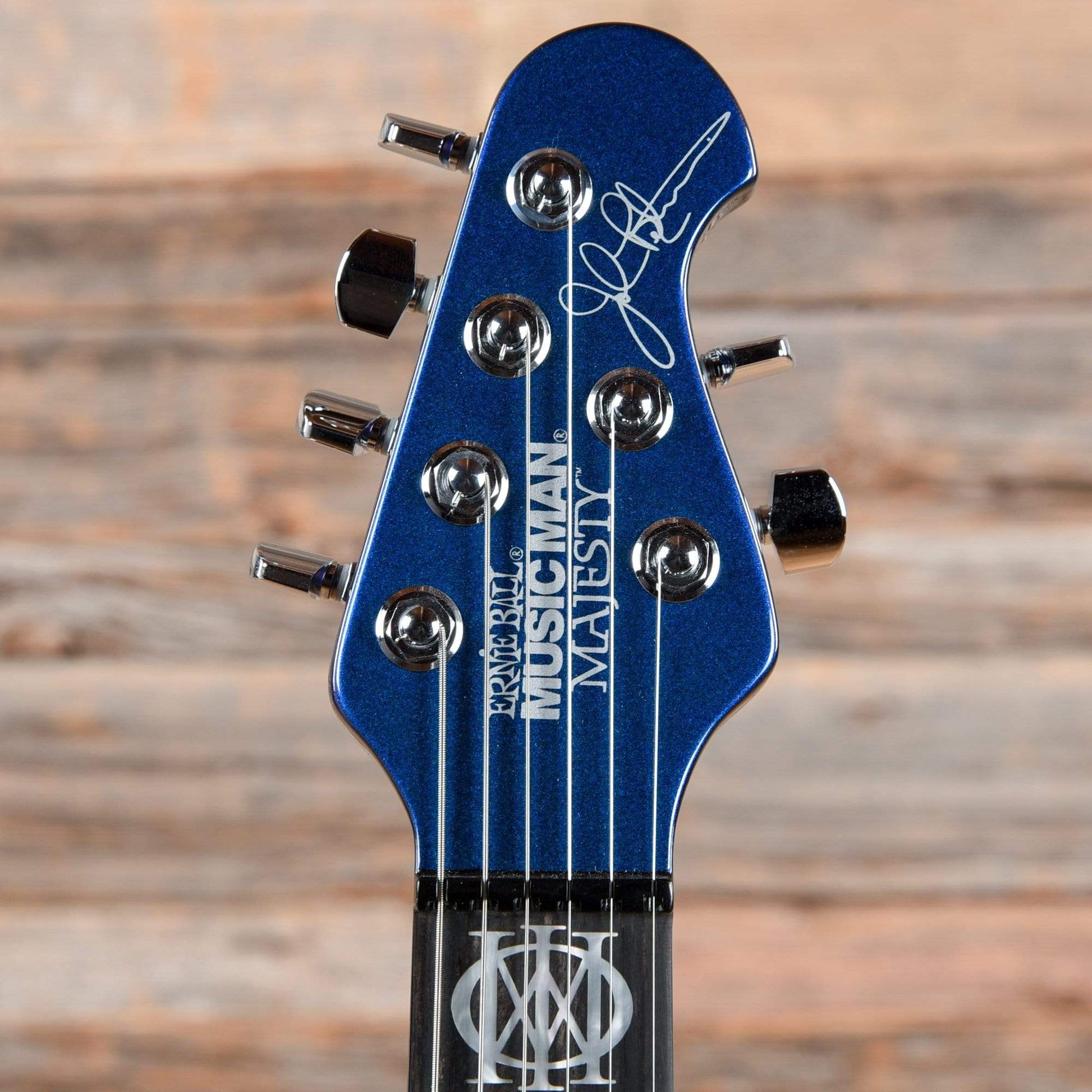 Music Man Majesty 6 Color Shift Opaque Kinetic Blue Electric Guitars / Solid Body