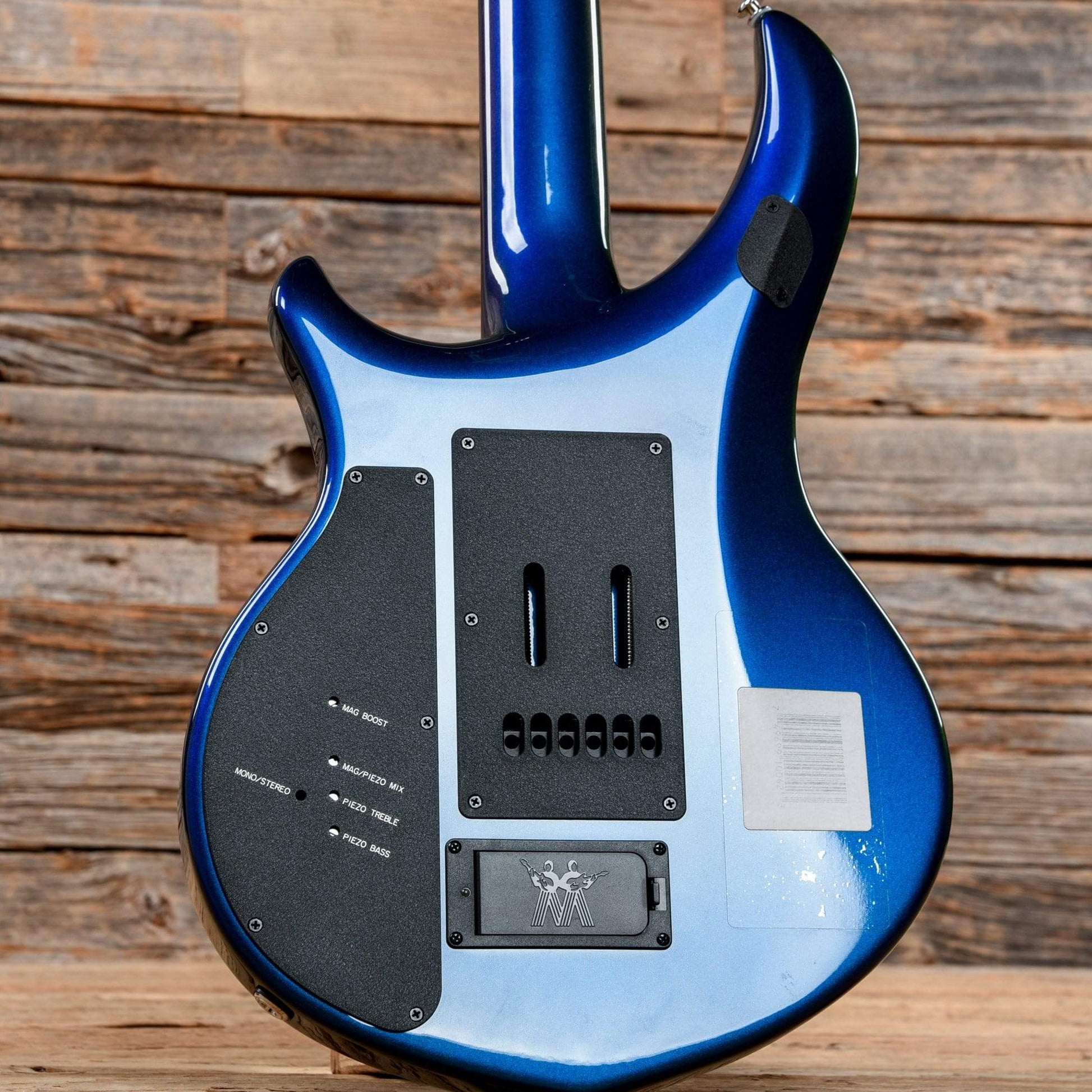 Music Man Majesty 6 Color Shift Opaque Kinetic Blue Electric Guitars / Solid Body