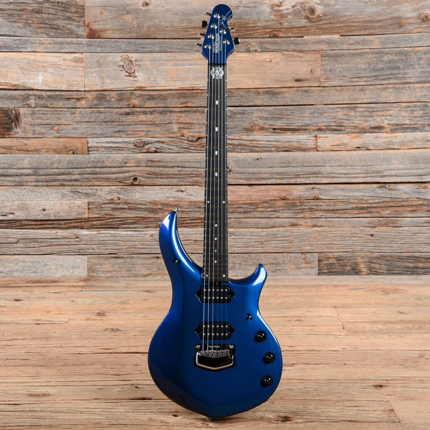 Music Man Majesty 6 Color Shift Opaque Kinetic Blue Electric Guitars / Solid Body