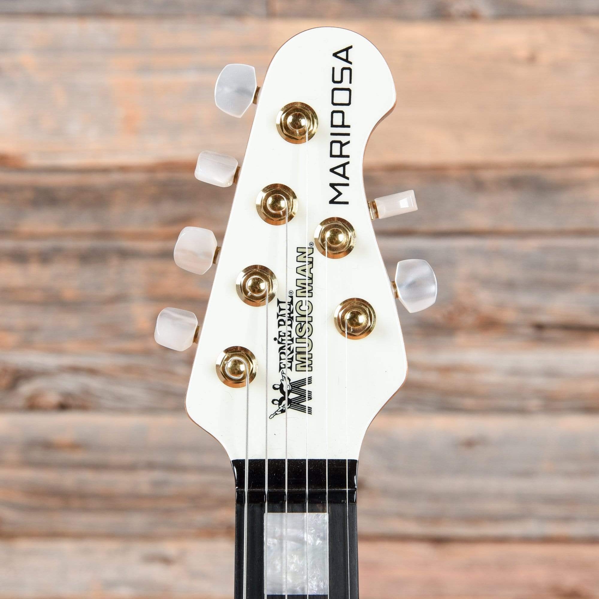 Music Man Mariposa Guitar Imperial White Electric Guitars / Solid Body