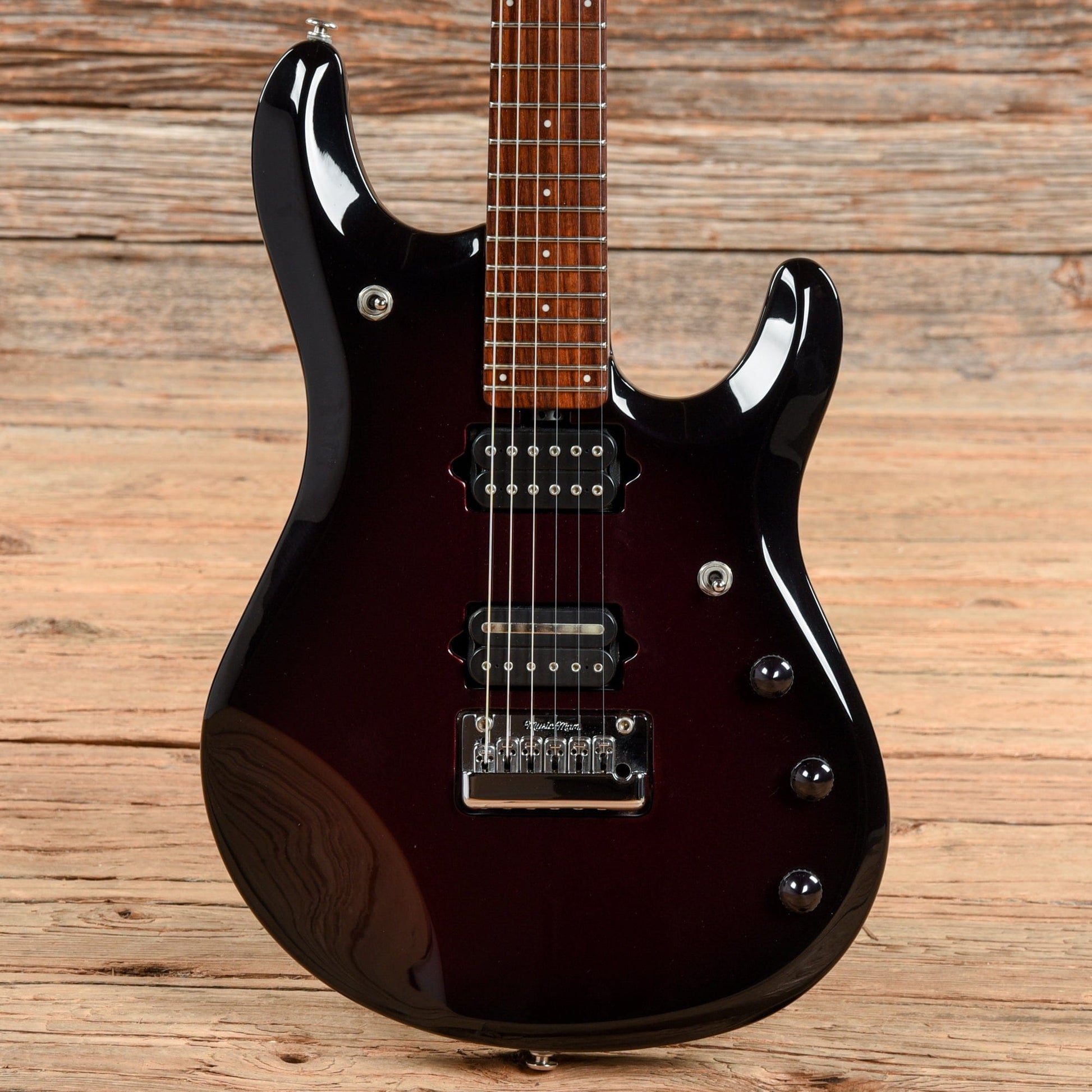 Music Man Petrucci Piezo Pearl Redburst 2011 Electric Guitars / Solid Body