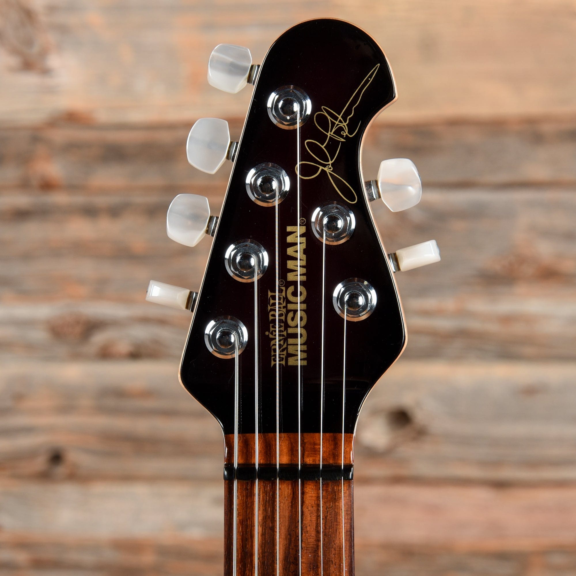 Music Man Petrucci Piezo Pearl Redburst 2011 Electric Guitars / Solid Body