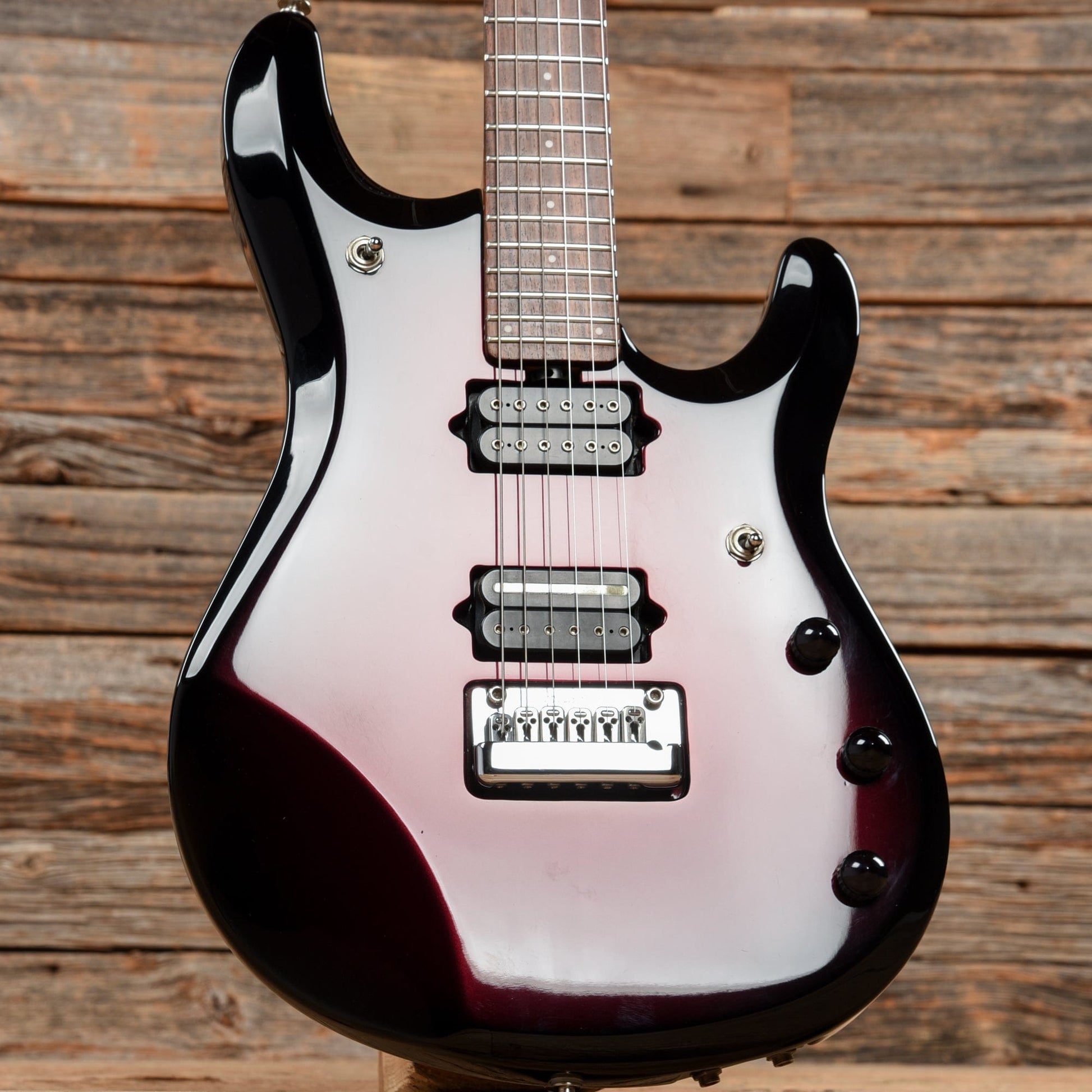 Music Man Petrucci Piezo Pearl Redburst 2011 Electric Guitars / Solid Body