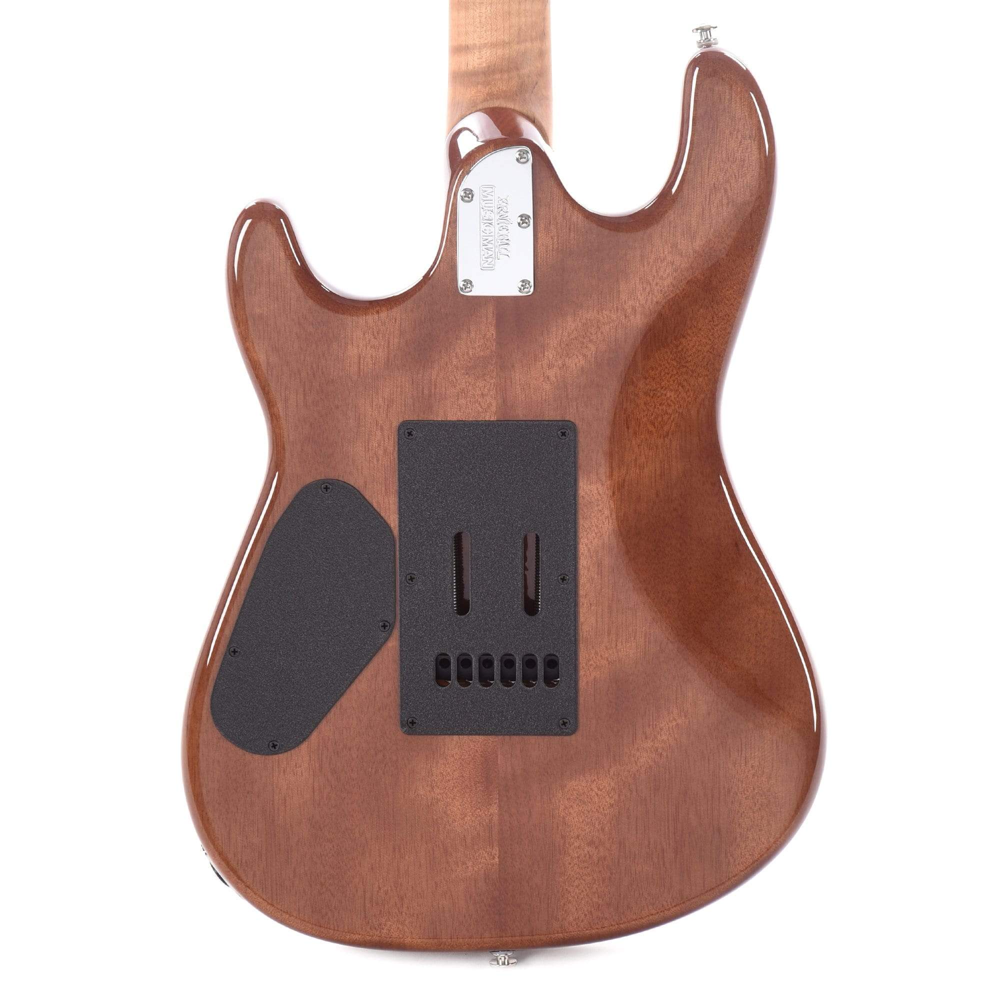 Music Man Sabre Guitar HH Trem Flame Maple Honey Suckle w/Roasted Figured Maple Neck Electric Guitars / Solid Body