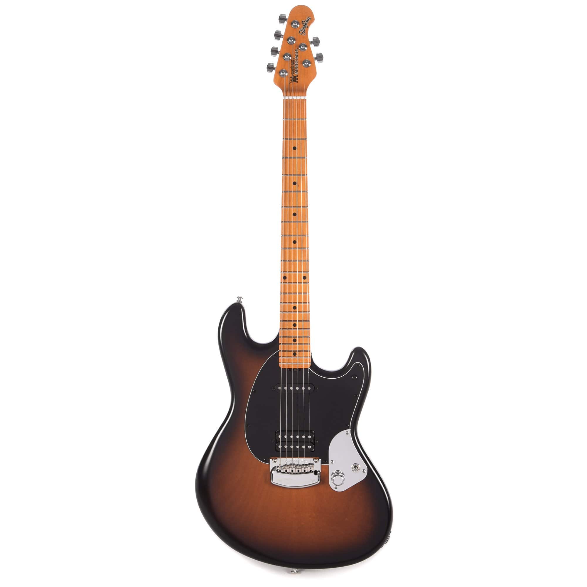 Music Man Signature Dustin Kensrue Stingray Guitar Dark Satin Tobacco Sunburst Electric Guitars / Solid Body