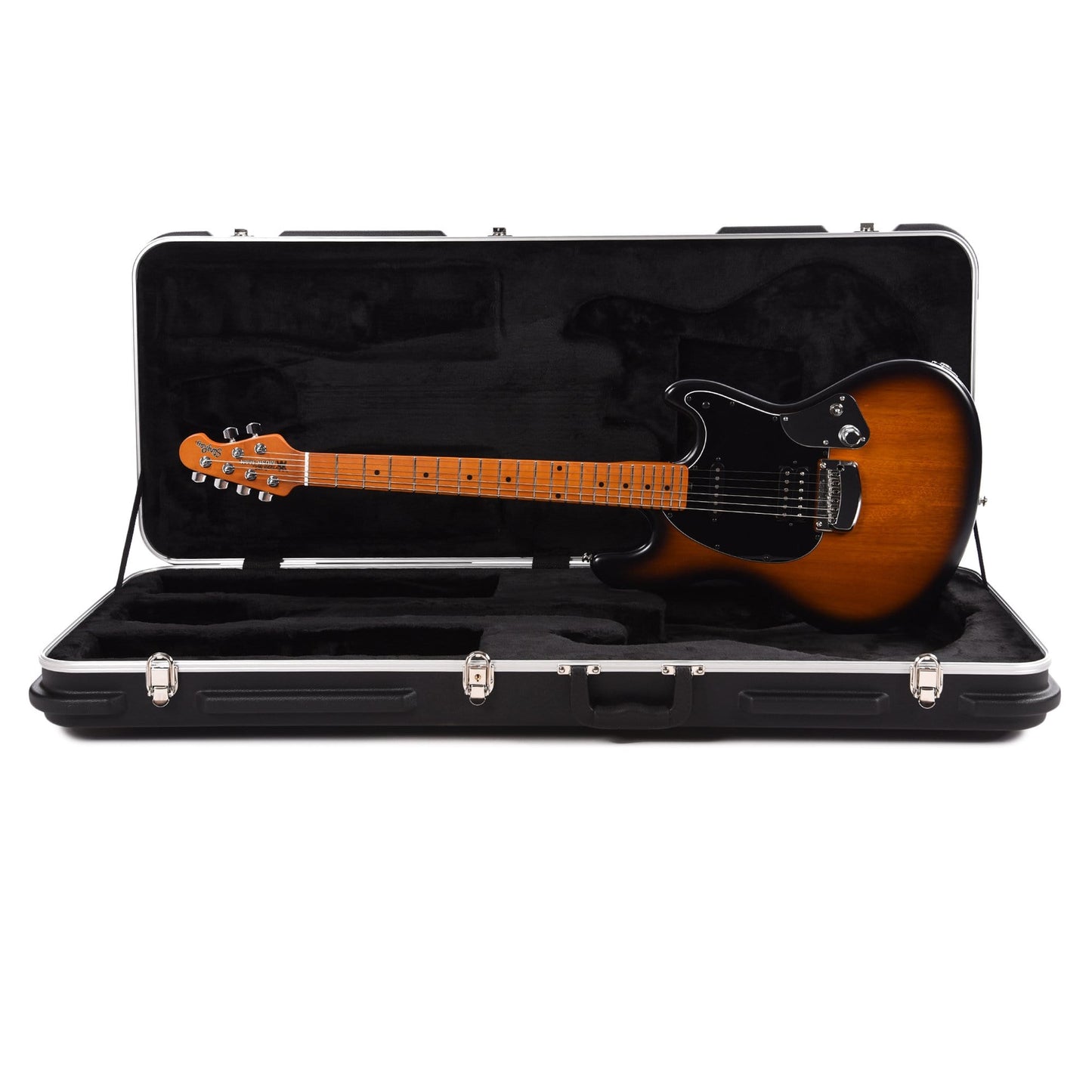 Music Man Signature Dustin Kensrue Stingray Guitar Dark Satin Tobacco Sunburst Electric Guitars / Solid Body