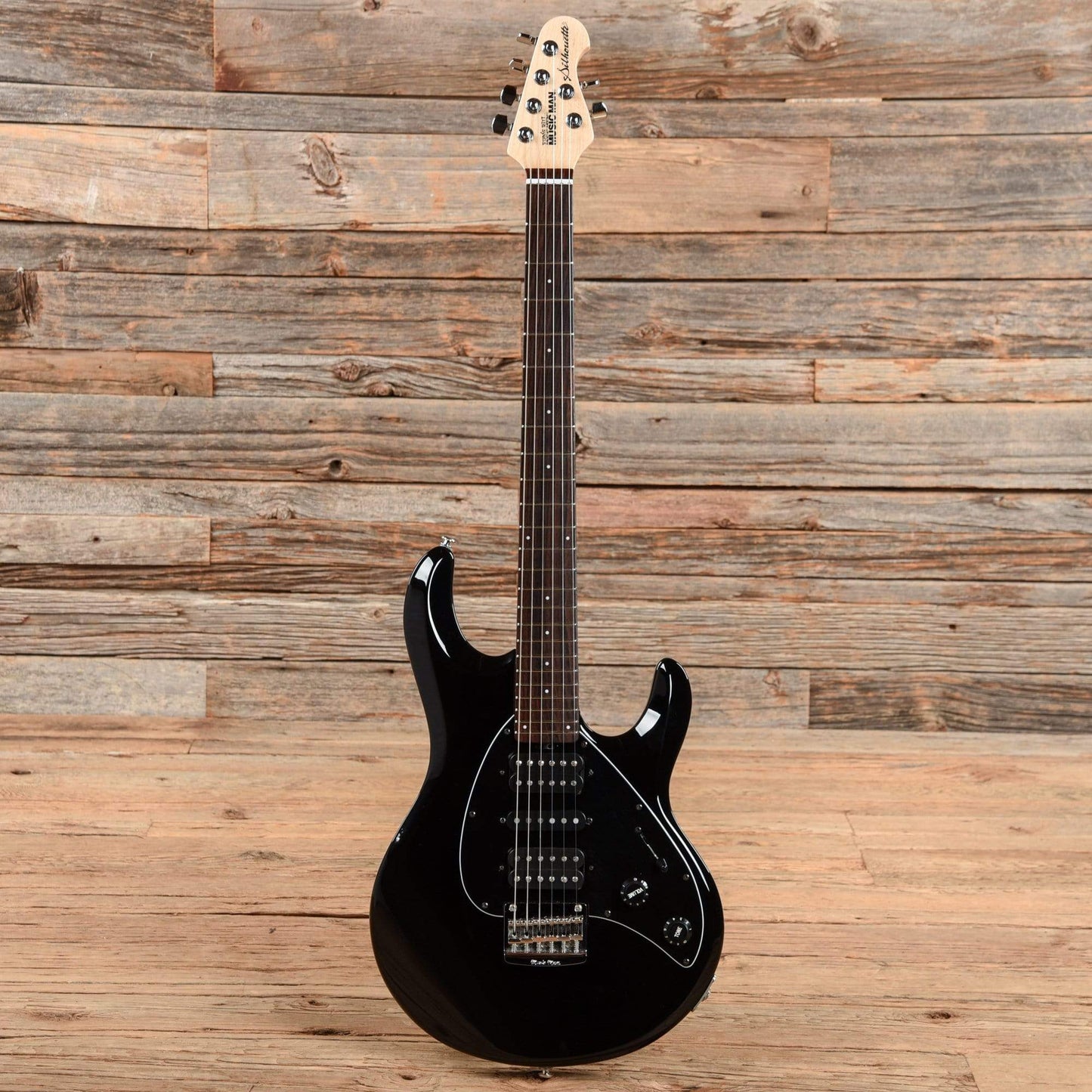 Music Man Silhouette HSH Hardtail Black 2018 Electric Guitars / Solid Body