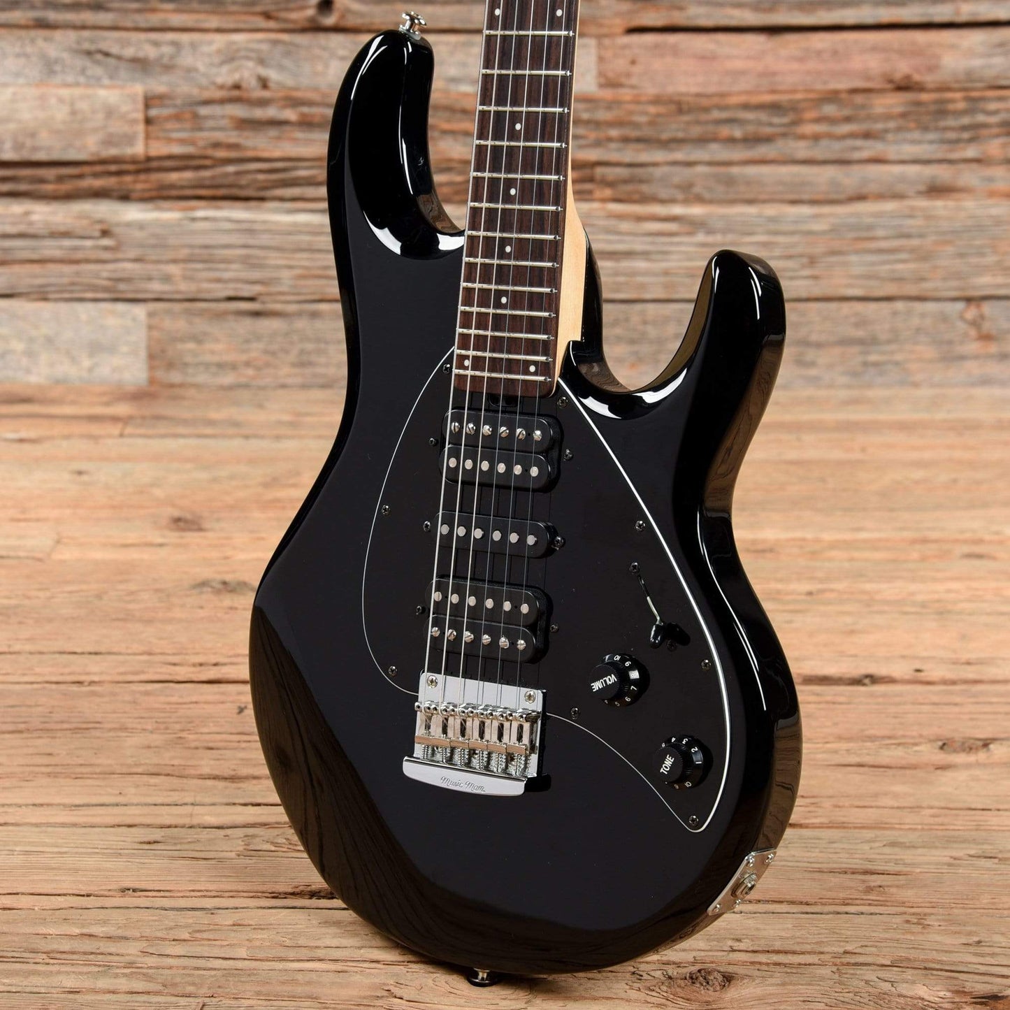 Music Man Silhouette HSH Hardtail Black 2018 Electric Guitars / Solid Body