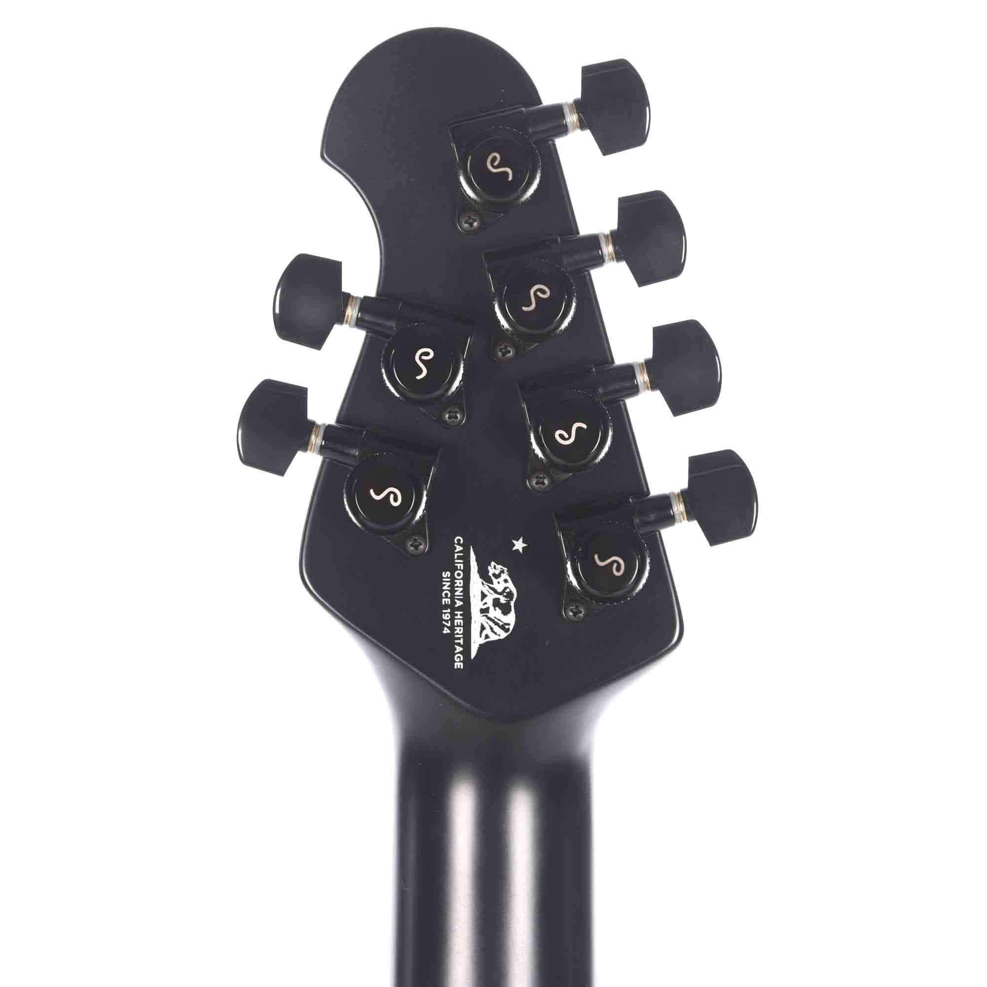 Music Man St Vincent HH Stealth Black w/Black Pickguard Electric Guitars / Solid Body