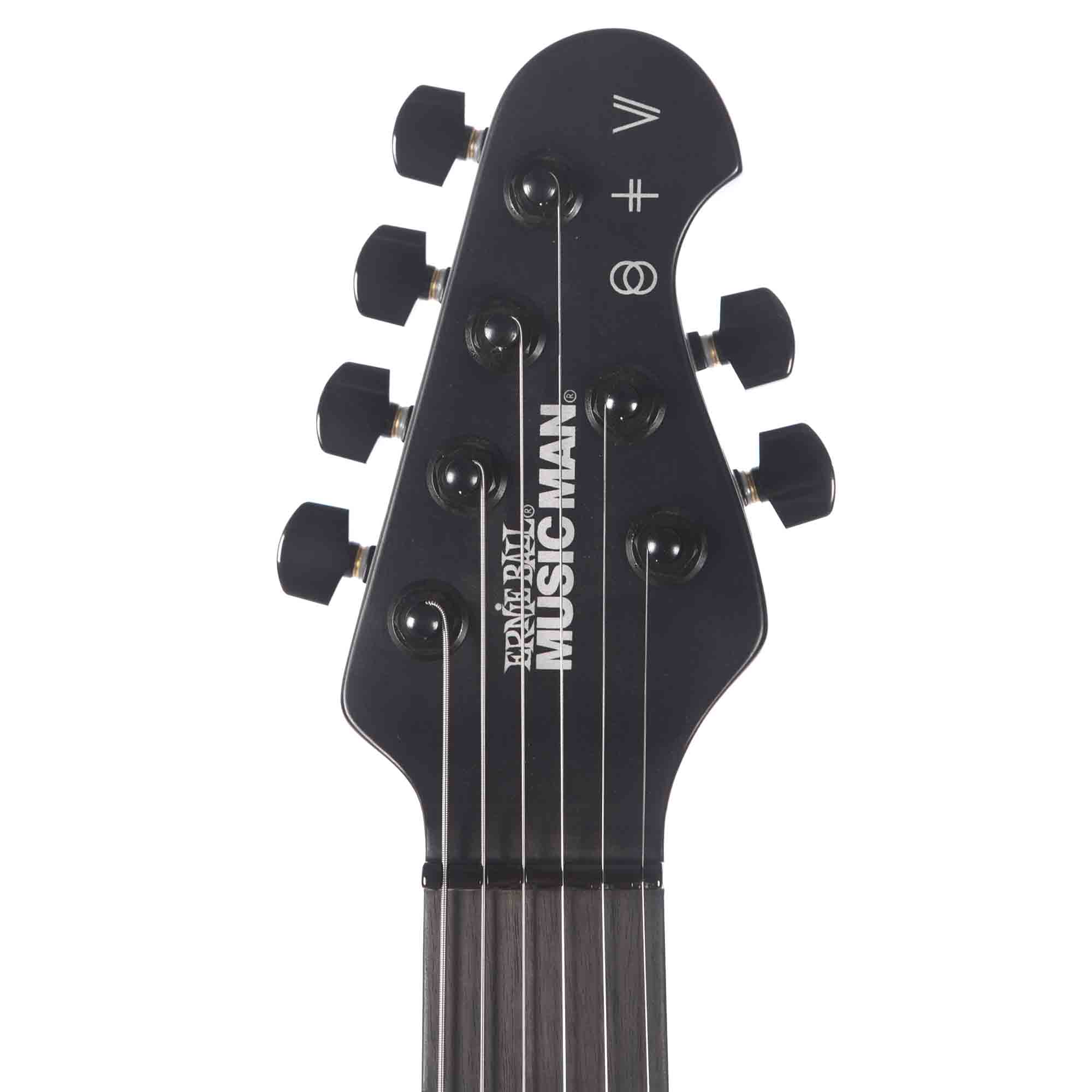 Music Man St Vincent HH Stealth Black w/Black Pickguard Electric Guitars / Solid Body