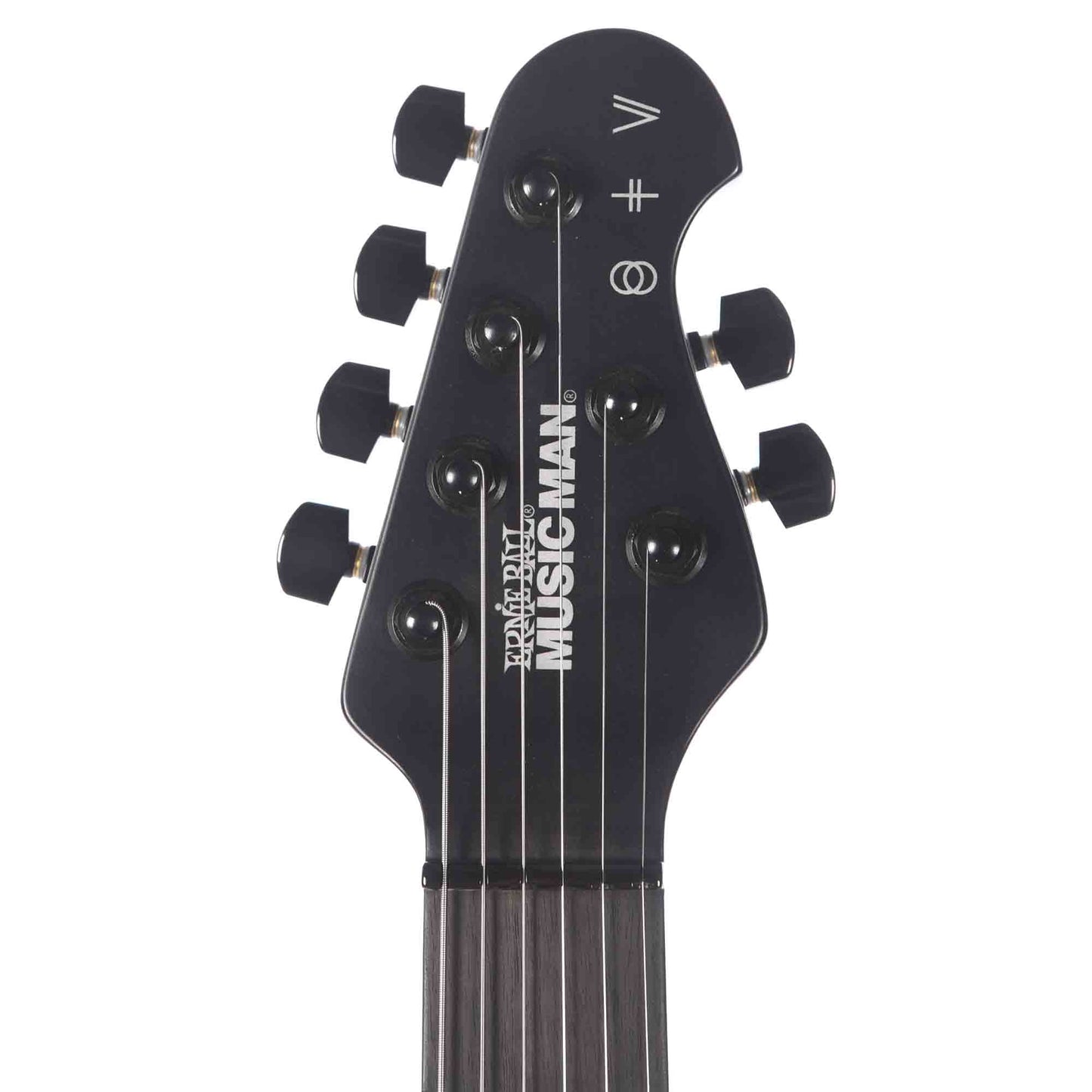 Music Man St Vincent HH Stealth Black w/Black Pickguard Electric Guitars / Solid Body