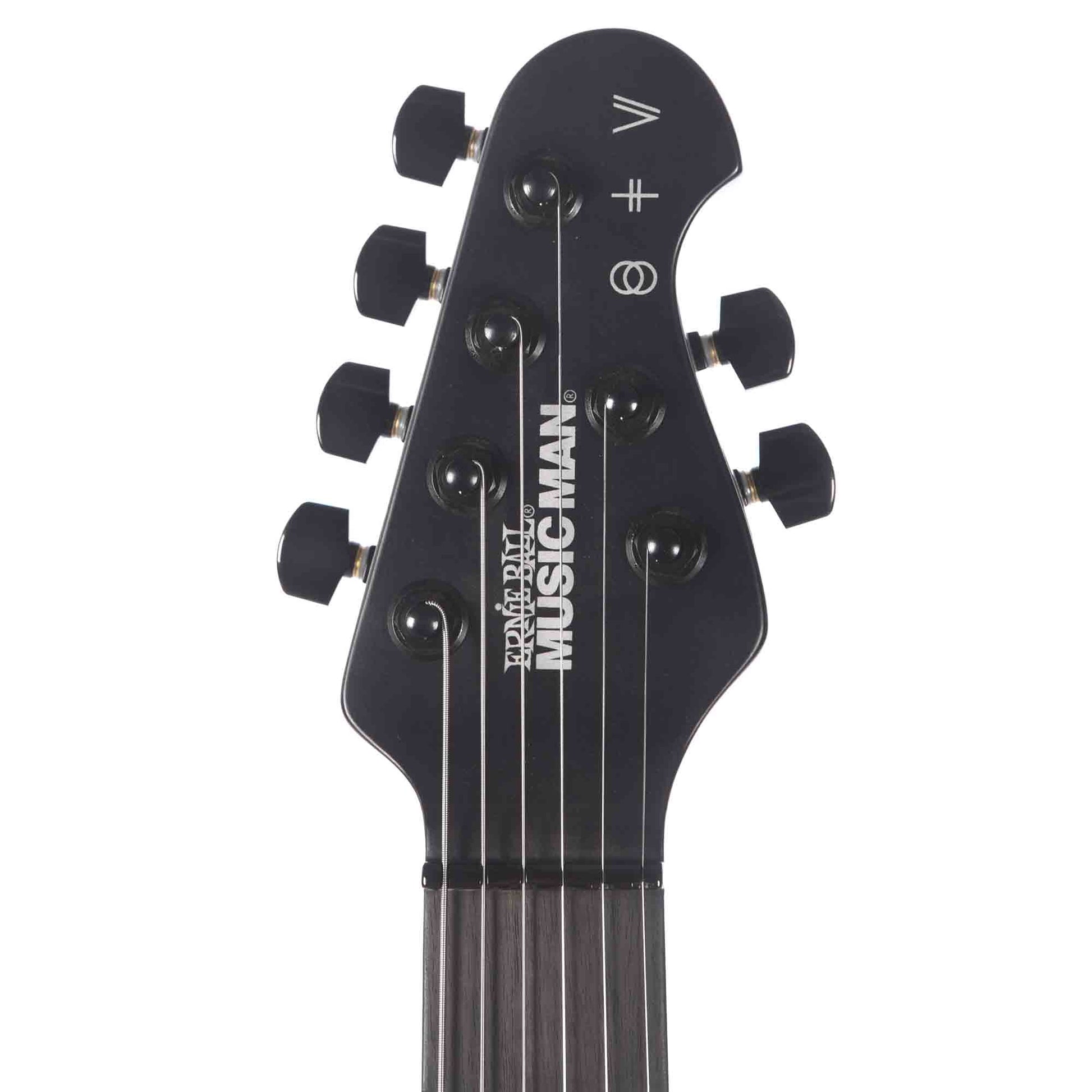 Music Man St Vincent HH Stealth Black w/Black Pickguard Electric Guitars / Solid Body