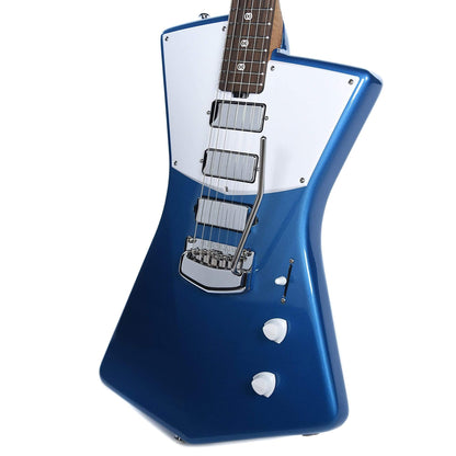 Music Man St. Vincent HHH Vincent Blue Figured Roasted Maple Neck w/Rosewood Fingerboard Electric Guitars / Solid Body