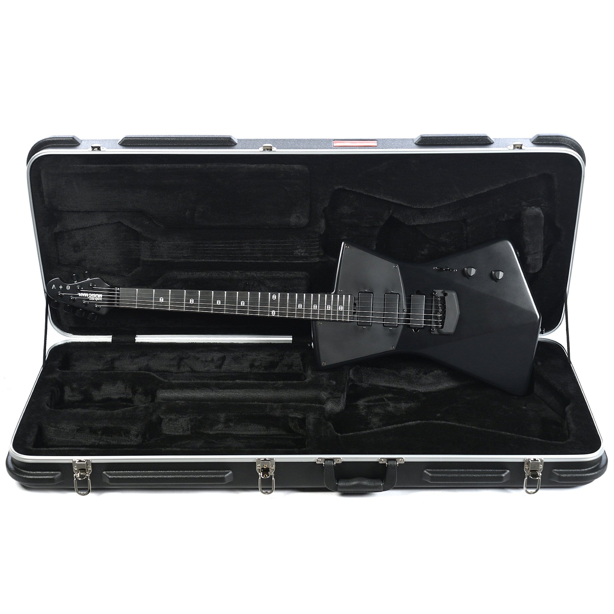 Music Man St. Vincent Signature Stealth Ebony Electric Guitars / Solid Body