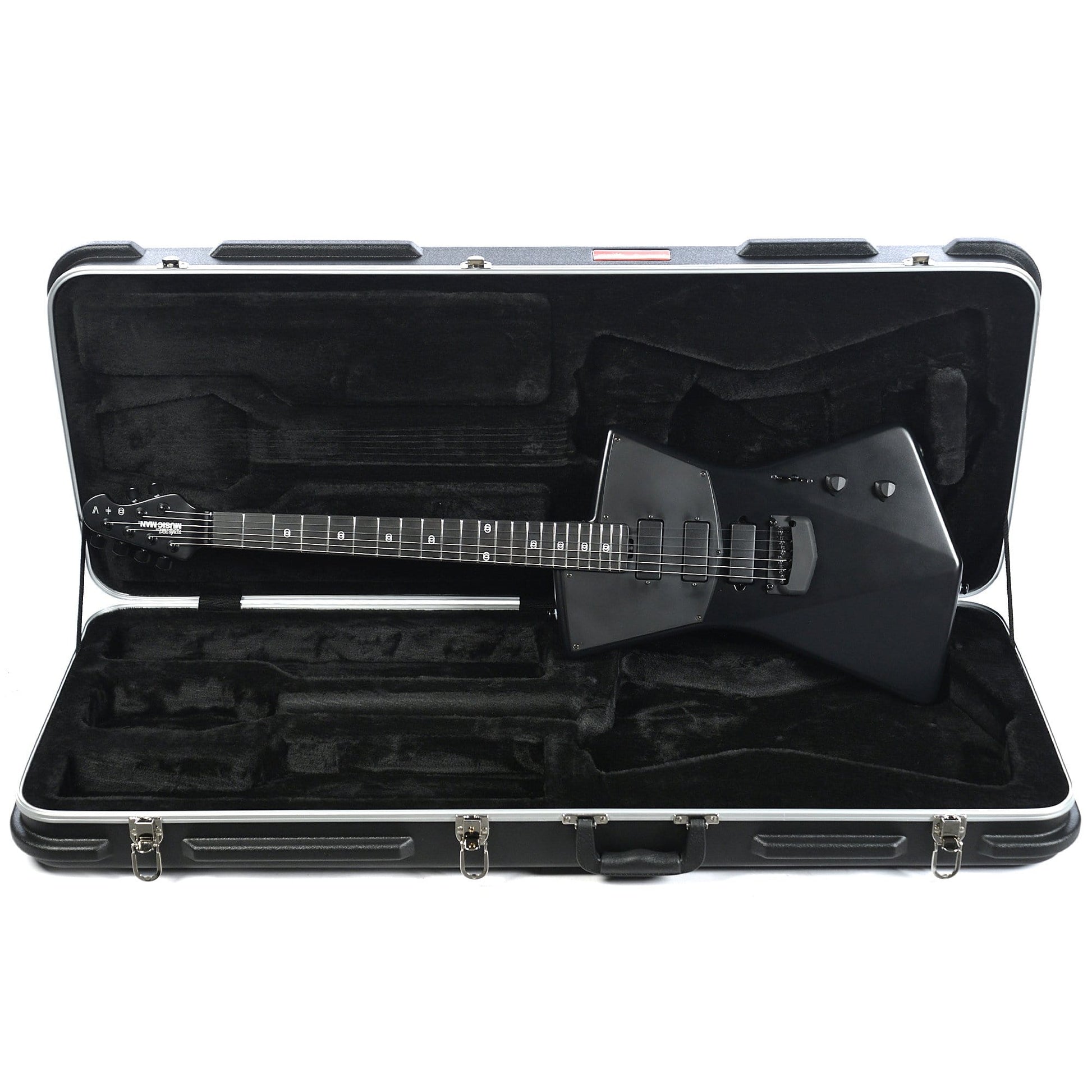 Music Man St. Vincent Signature Stealth Ebony Electric Guitars / Solid Body