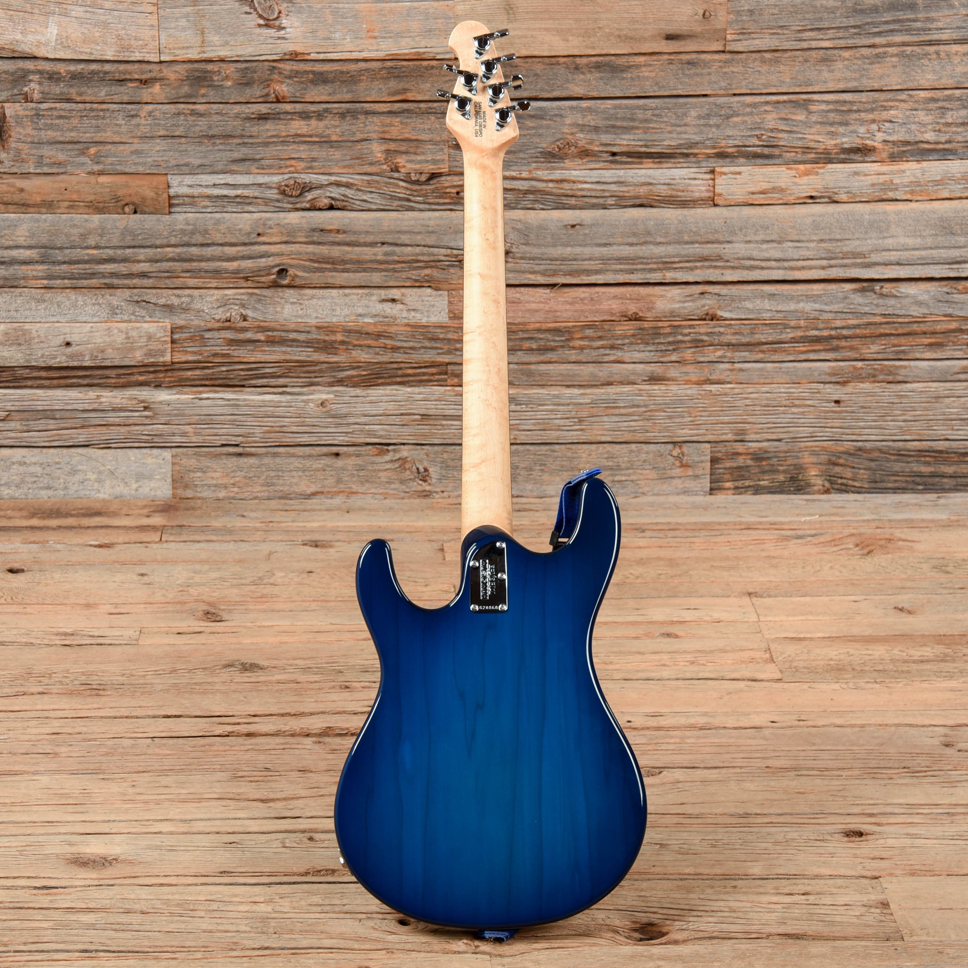 Music Man Steve Morse Hardtail Blue Burst 2005 Electric Guitars / Solid Body