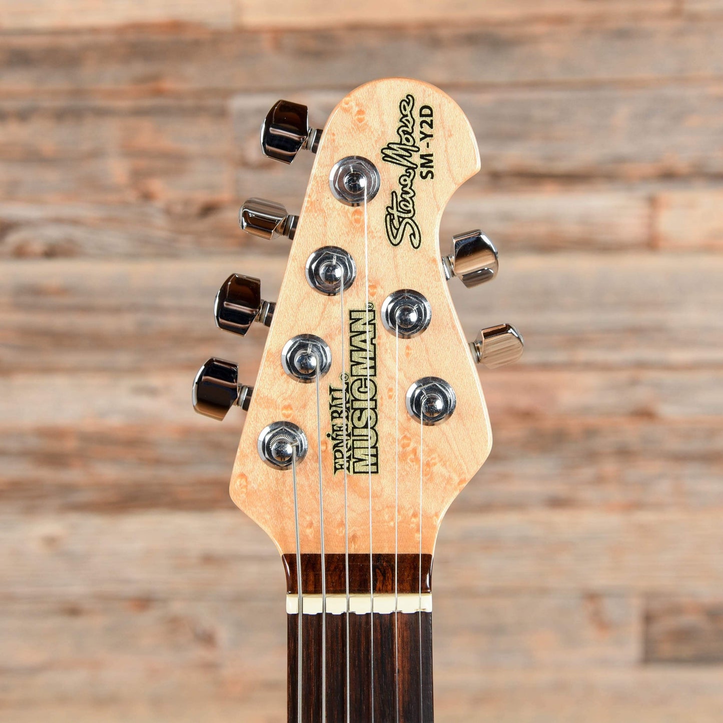 Music Man Steve Morse Signature Y2D Hardtail Purple Sunset Flame 2012 Electric Guitars / Solid Body