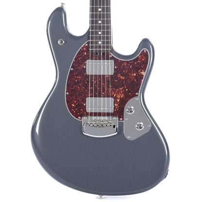 Music Man StingRay Guitar Charcoal Frost Roasted Maple w/Tortoise Shell Pickguard Electric Guitars / Solid Body