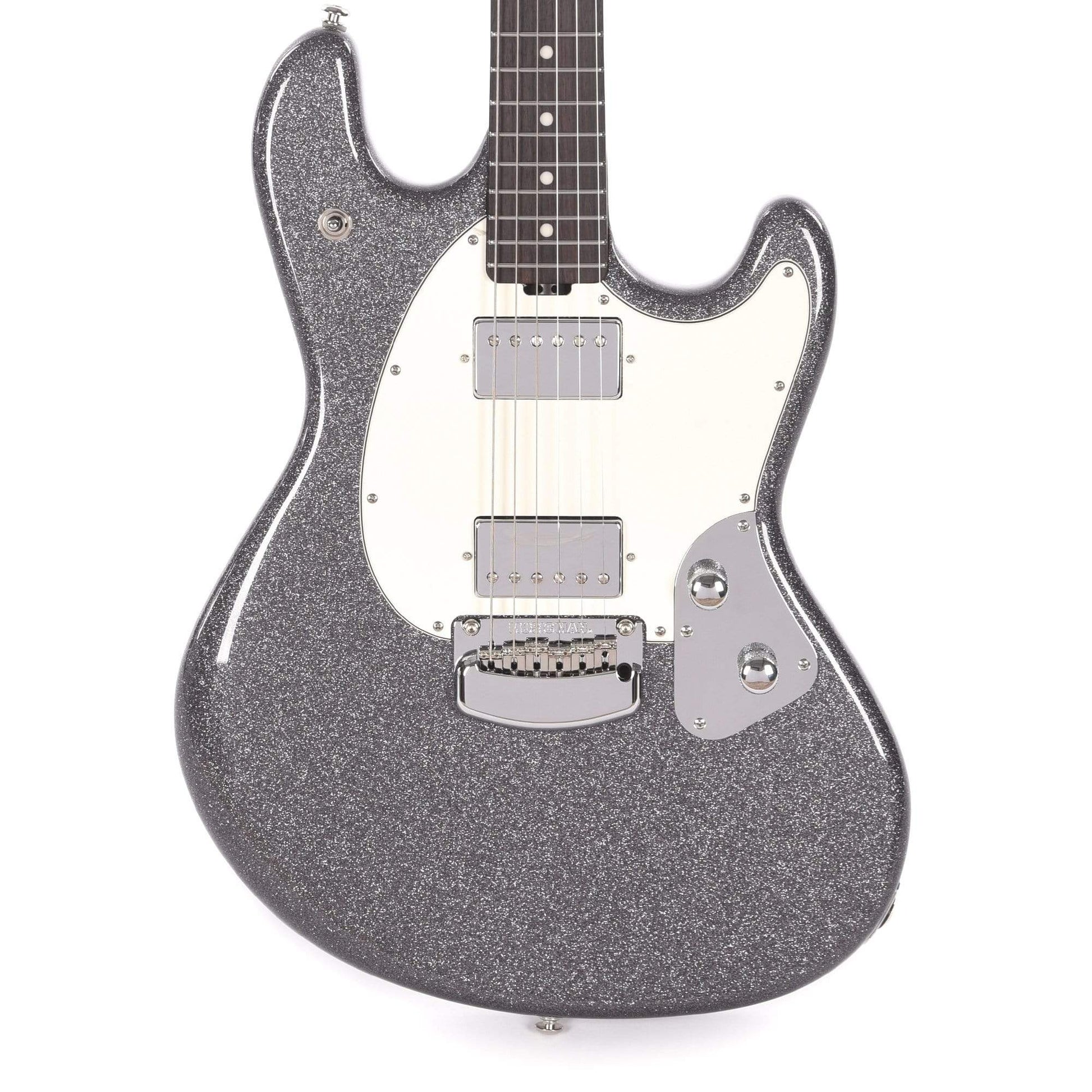 Music Man StingRay Guitar Charcoal Sparkle Electric Guitars / Solid Body